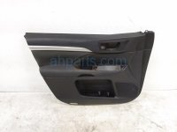 $199 Toyota FR/LH INTERIOR DOOR PANEL - BLACK* $199 Toyota FR/LH INTERIOR DOOR PANEL - BLACK*