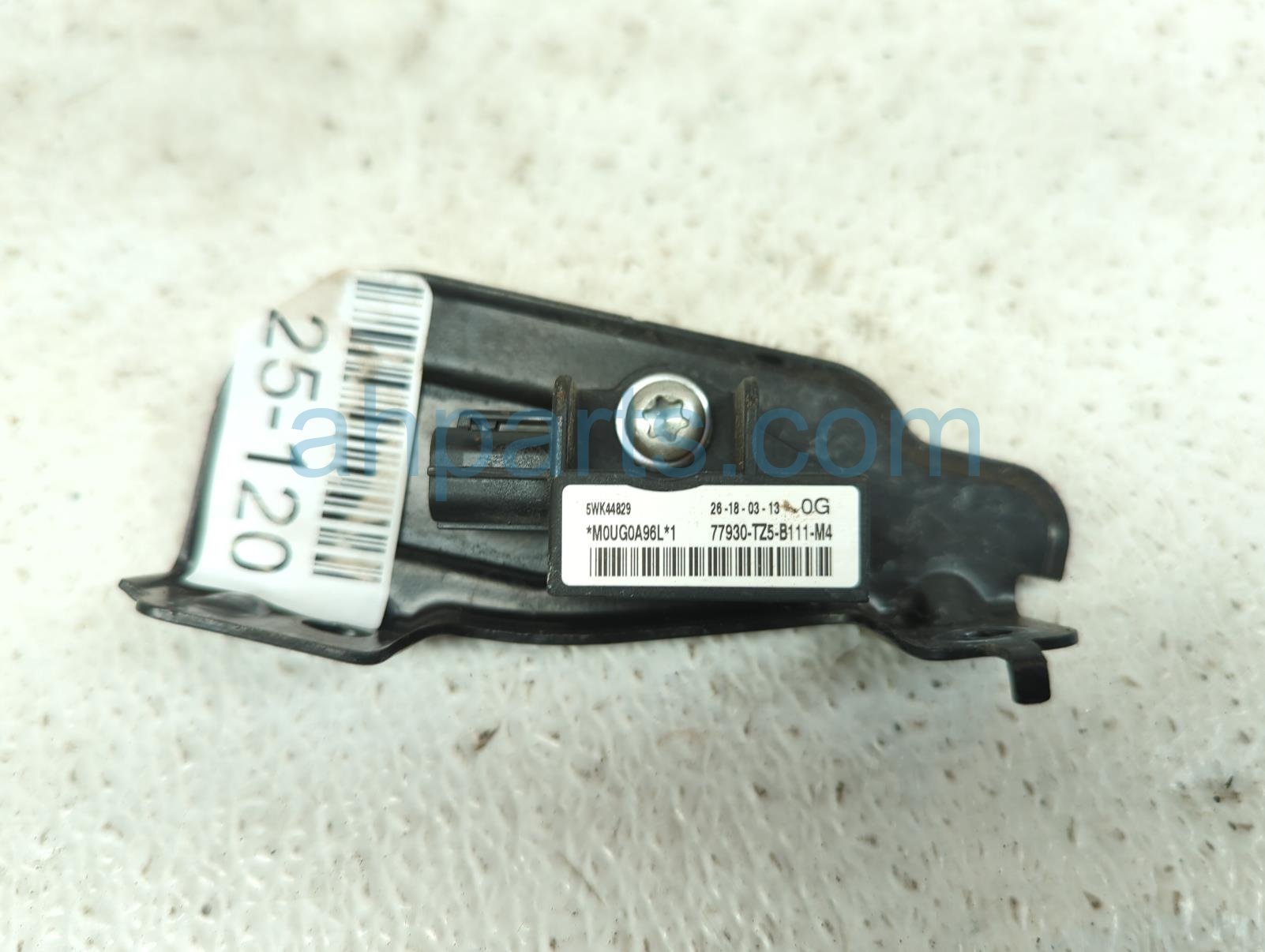 Sold 2019 Acura MDX Front Passenger Impact Crash Sensor 77930-TZ5-B11