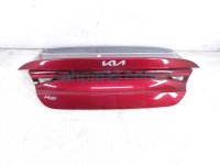 $1250 Kia TRUNK / DECKLID - RED $1250 Kia TRUNK / DECKLID - RED