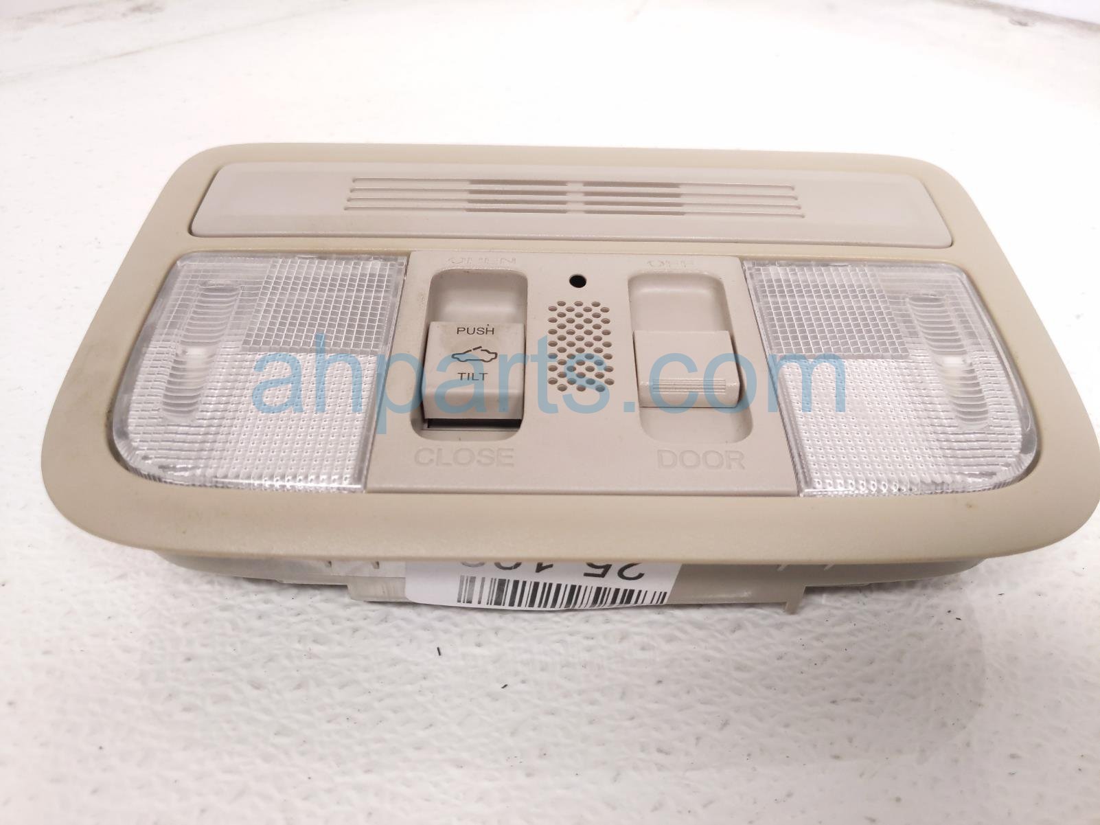 $75 Honda ROOF CONSOLE / MAP LIGHT - GREY