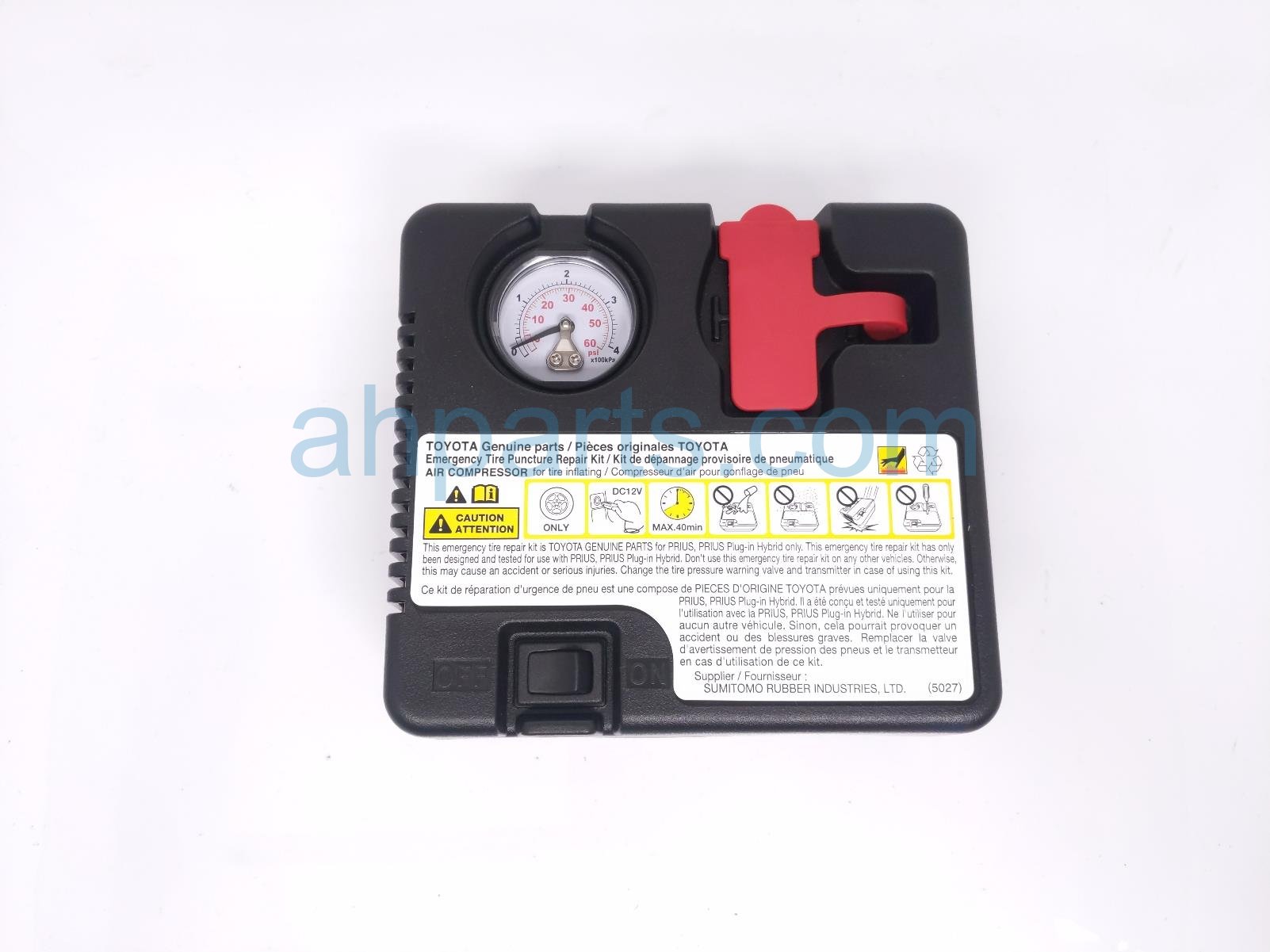 $95 Toyota SPARE TIRE INFLATOR PUMP $95 Toyota SPARE TIRE INFLATOR PUMP