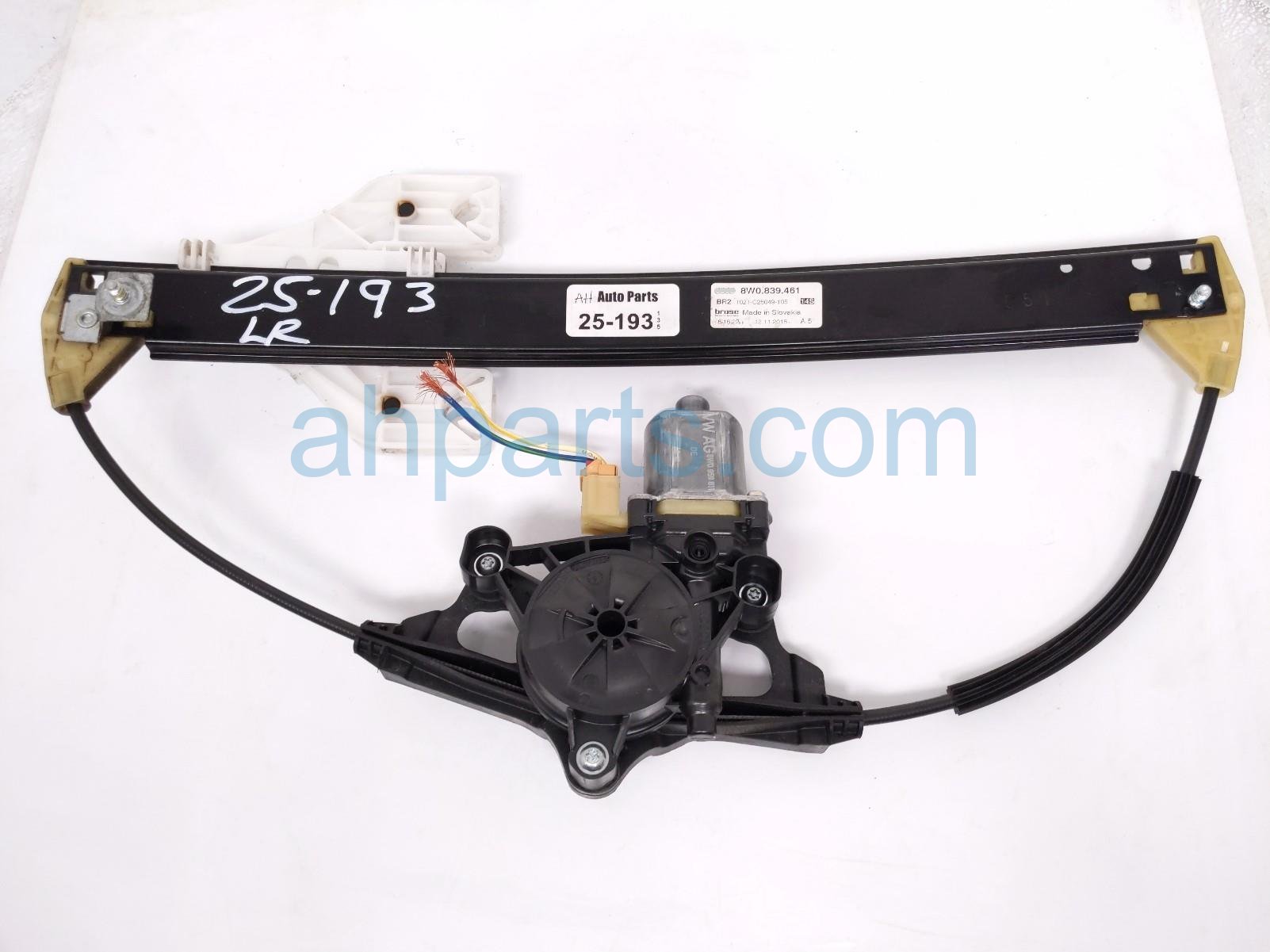 $50 Audi RR/LH WINDOW REGULATOR & MOTOR $50 Audi RR/LH WINDOW REGULATOR & MOTOR