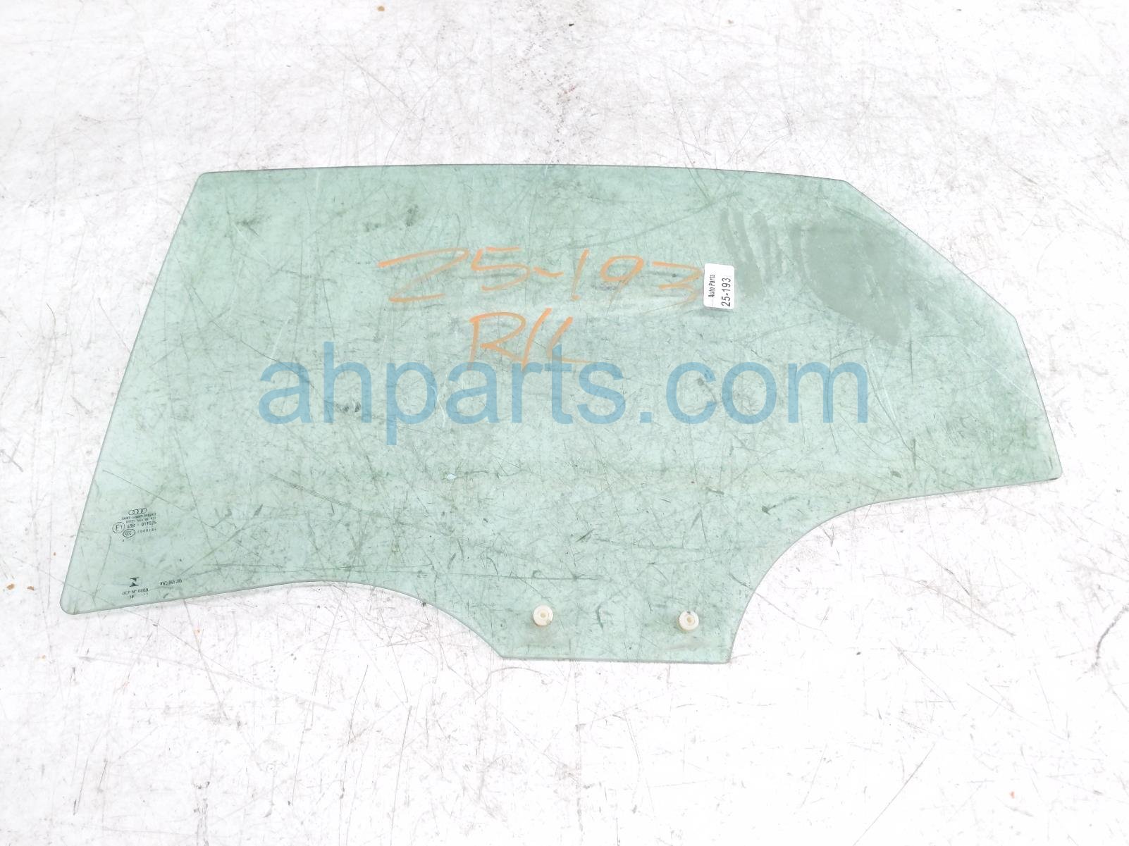 $125 Audi RR/LH DOOR GLASS WINDOW $125 Audi RR/LH DOOR GLASS WINDOW