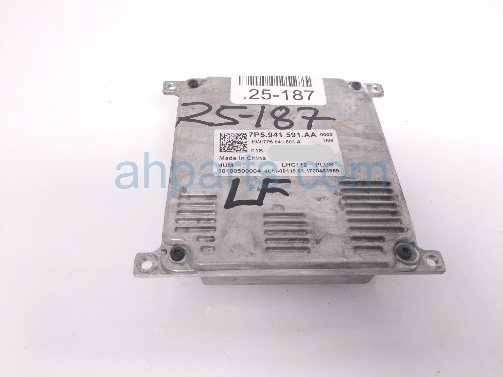 $125 Volkswagen HEADLAMP CONTROL MODULE BALLAST $125 Volkswagen HEADLAMP CONTROL MODULE BALLAST