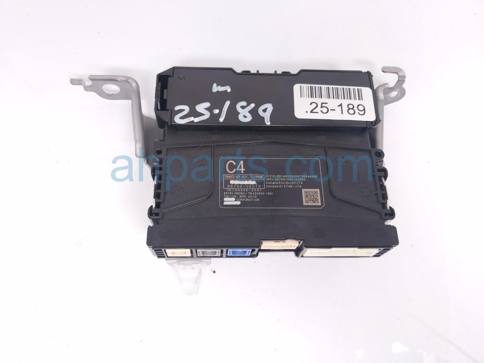 $65 Toyota TELEMATICS TRANCEIVER CONTROL MODULE $65 Toyota TELEMATICS TRANCEIVER CONTROL MODULE