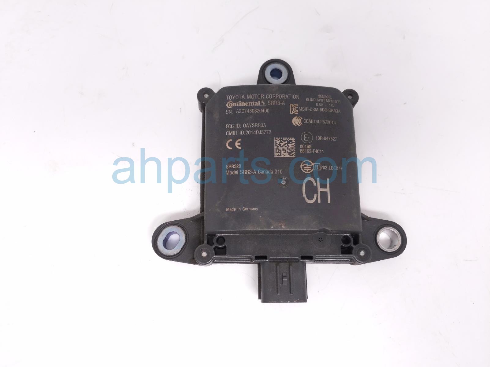 $145 Toyota RR/RH BLIND SPOT RADAR UNIT $145 Toyota RR/RH BLIND SPOT RADAR UNIT