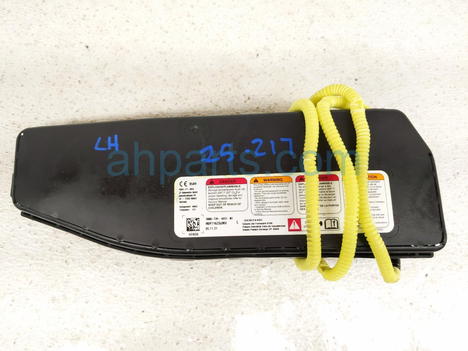 $275 Honda DRIVER SEAT AIRBAG $275 Honda DRIVER SEAT AIRBAG