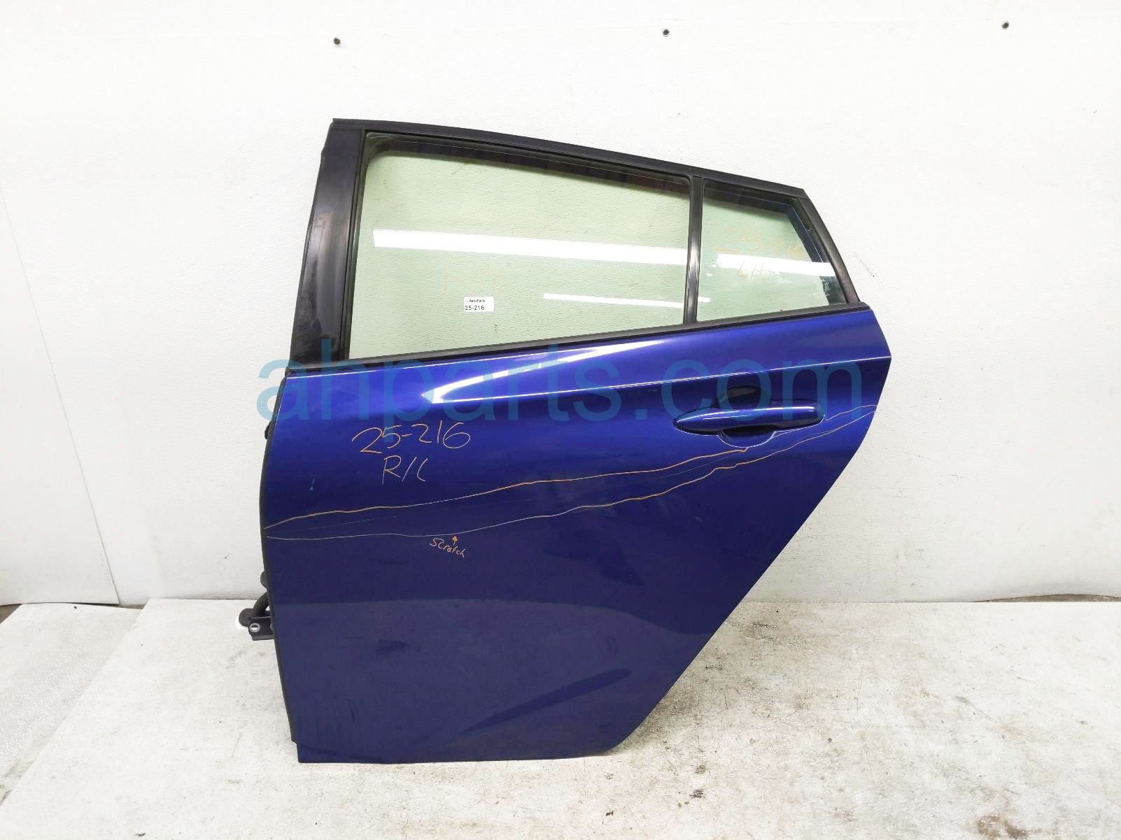 $499 Toyota RR/LH DOOR - BLUE - NO INSIDE TRIM* $499 Toyota RR/LH DOOR - BLUE - NO INSIDE TRIM*