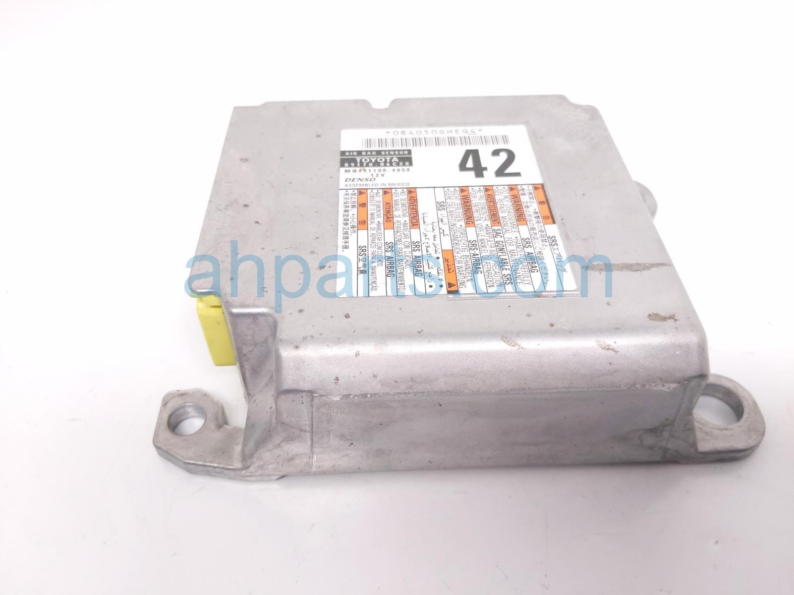 Sold 2023 Toyota Camry Airbag Computer Module - 2 Blown A/b 89170