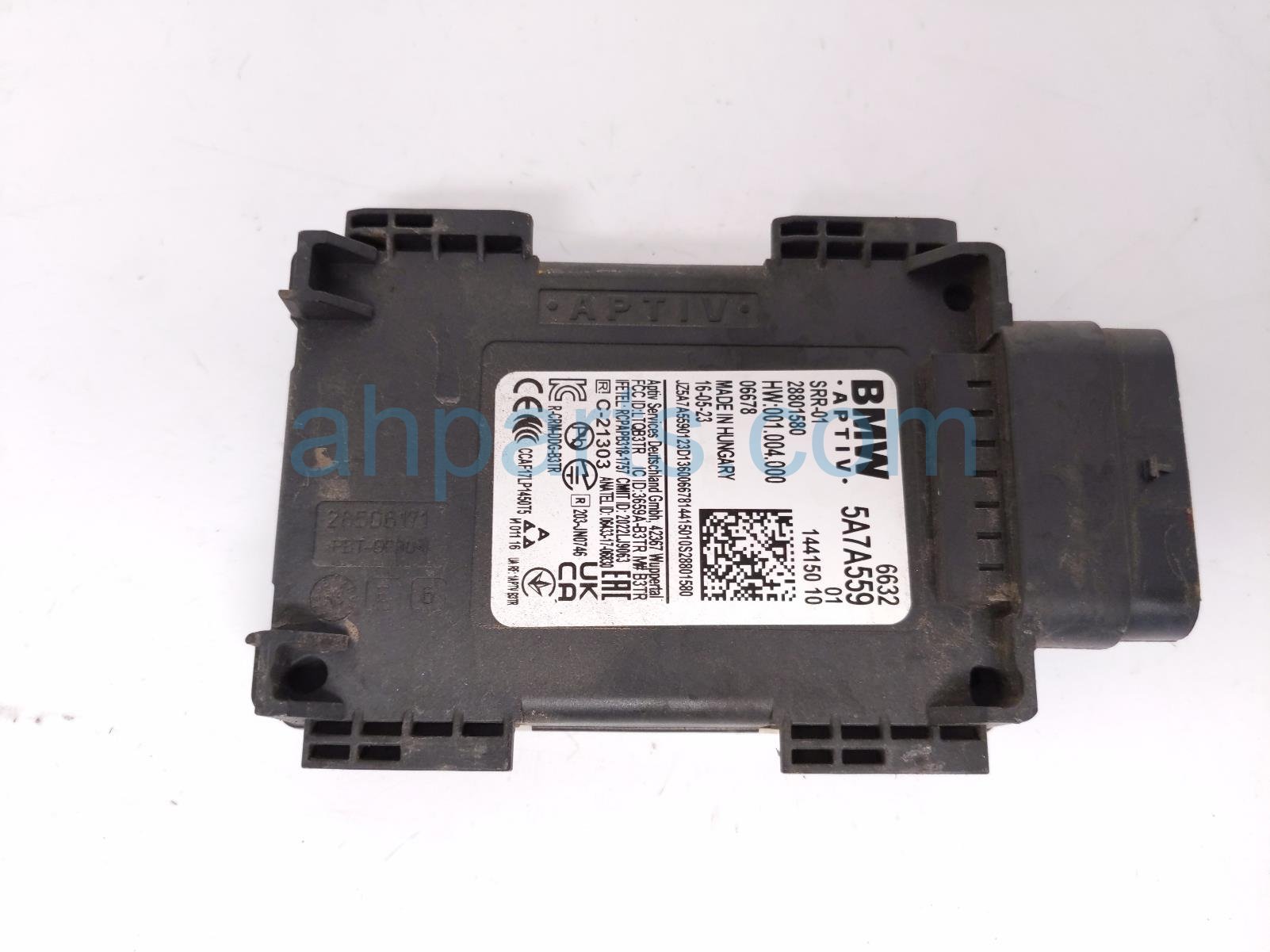 $199 BMW RR/LH BLIND SPOT RADAR UNIT $199 BMW RR/LH BLIND SPOT RADAR UNIT