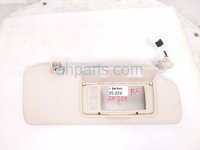 $75 Honda RH SUN VISOR - TAN * $75 Honda RH SUN VISOR - TAN *