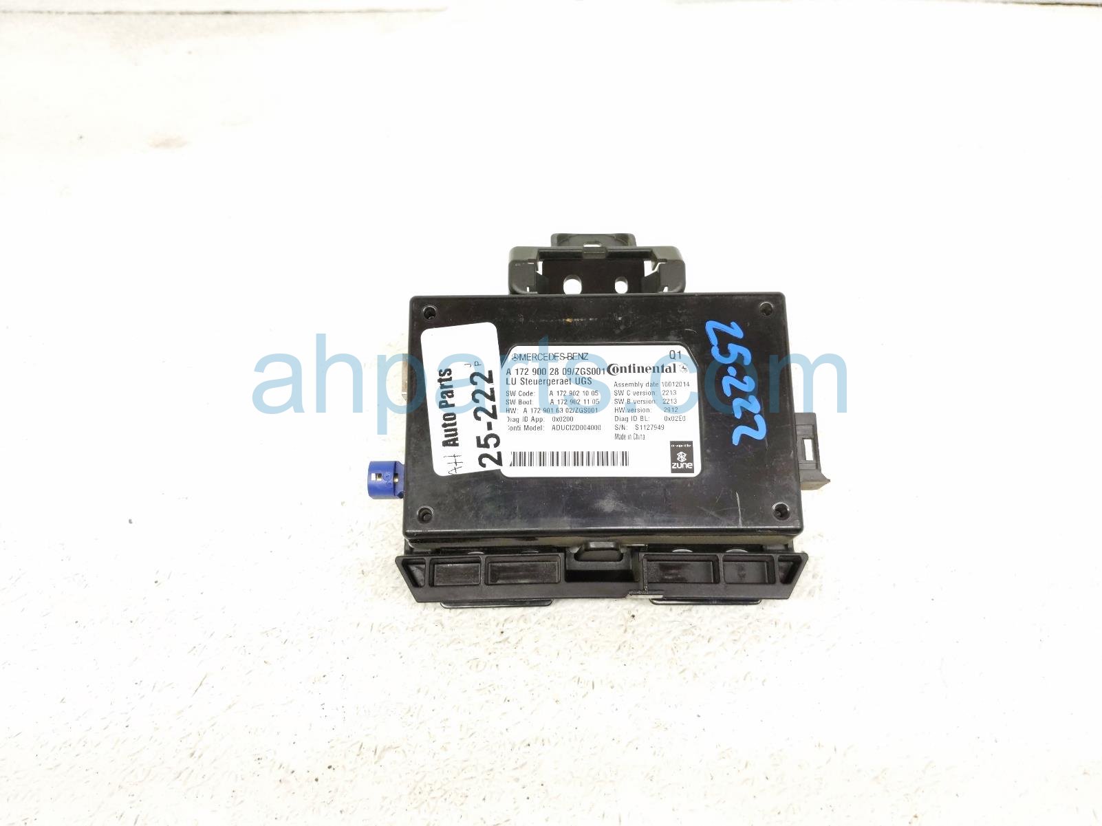 $49 Mercedes MEDIA INTERFACE CONTROL MODULE $49 Mercedes MEDIA INTERFACE CONTROL MODULE