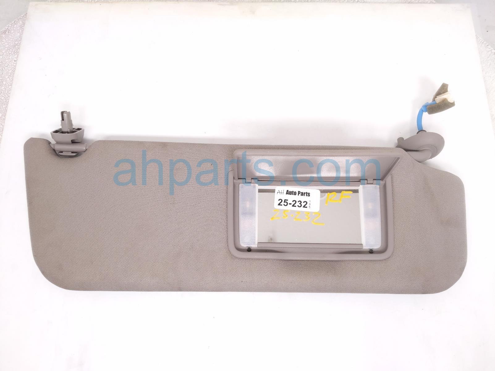 $19 Honda RH SUN VISOR - GREY * $19 Honda RH SUN VISOR - GREY *