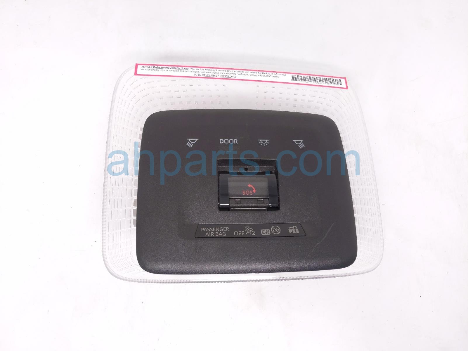 $90 Toyota ROOF CONSOLE / MAP LIGHT - BLK - LE*