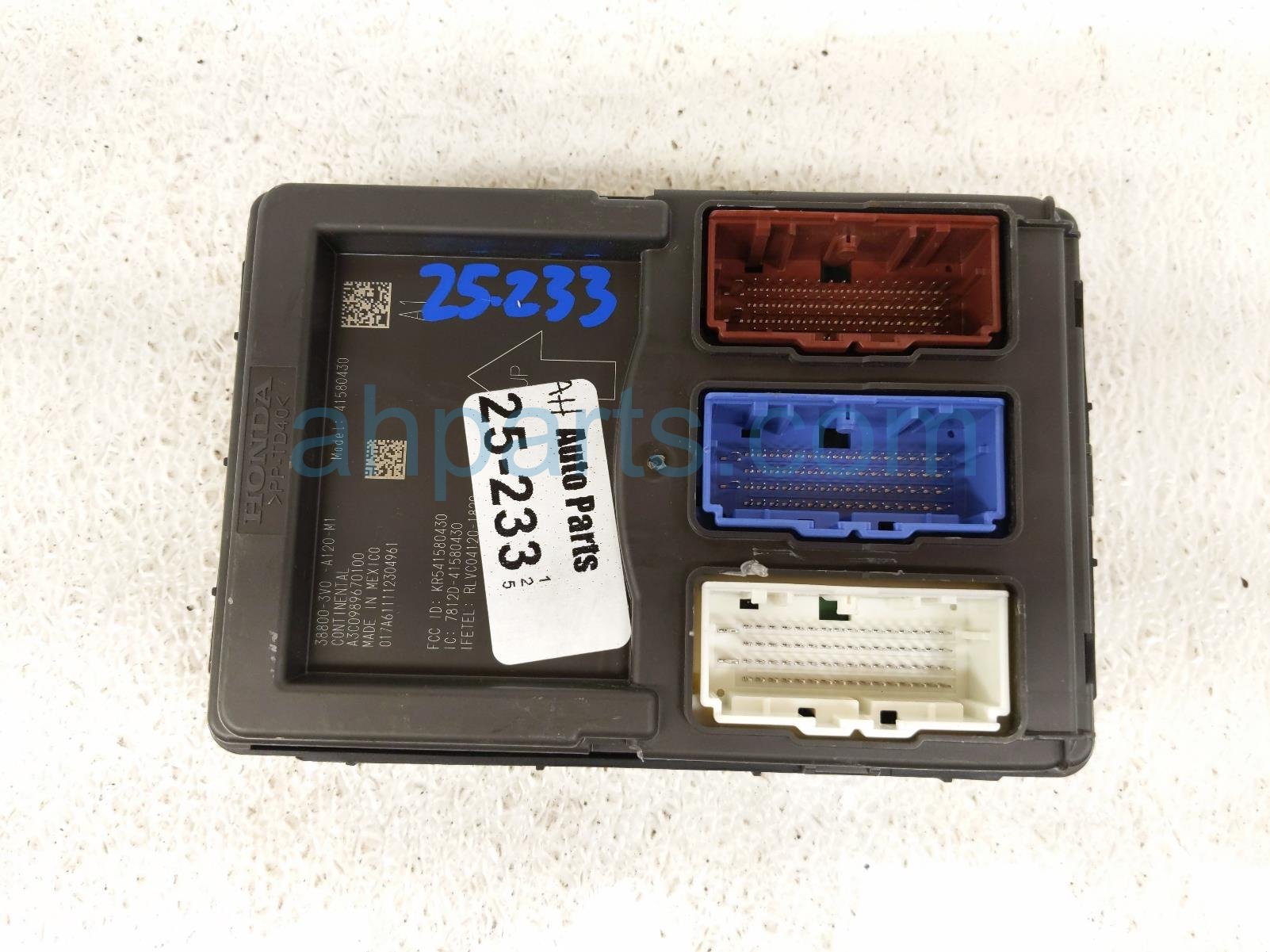 $149 Honda BODY CONTROL MODULE (BCM) - SPORT $149 Honda BODY CONTROL MODULE (BCM) - SPORT