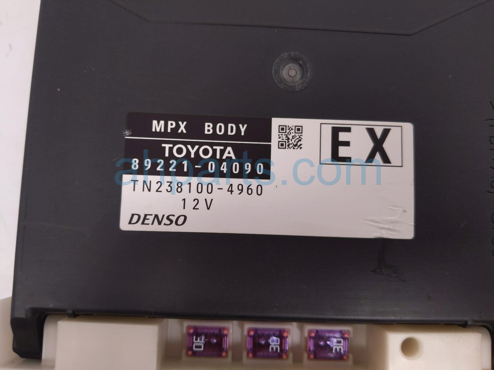 Sold 2023 Toyota Tacoma Mpx Body Control Module Unit 89221-04090