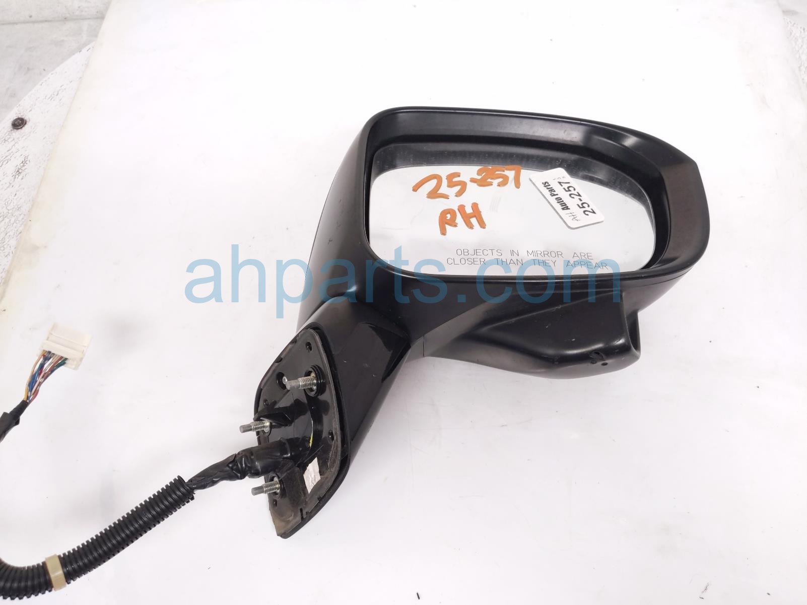 $275 Honda RH SIDE VIEW MIRROR - BLACK $275 Honda RH SIDE VIEW MIRROR - BLACK