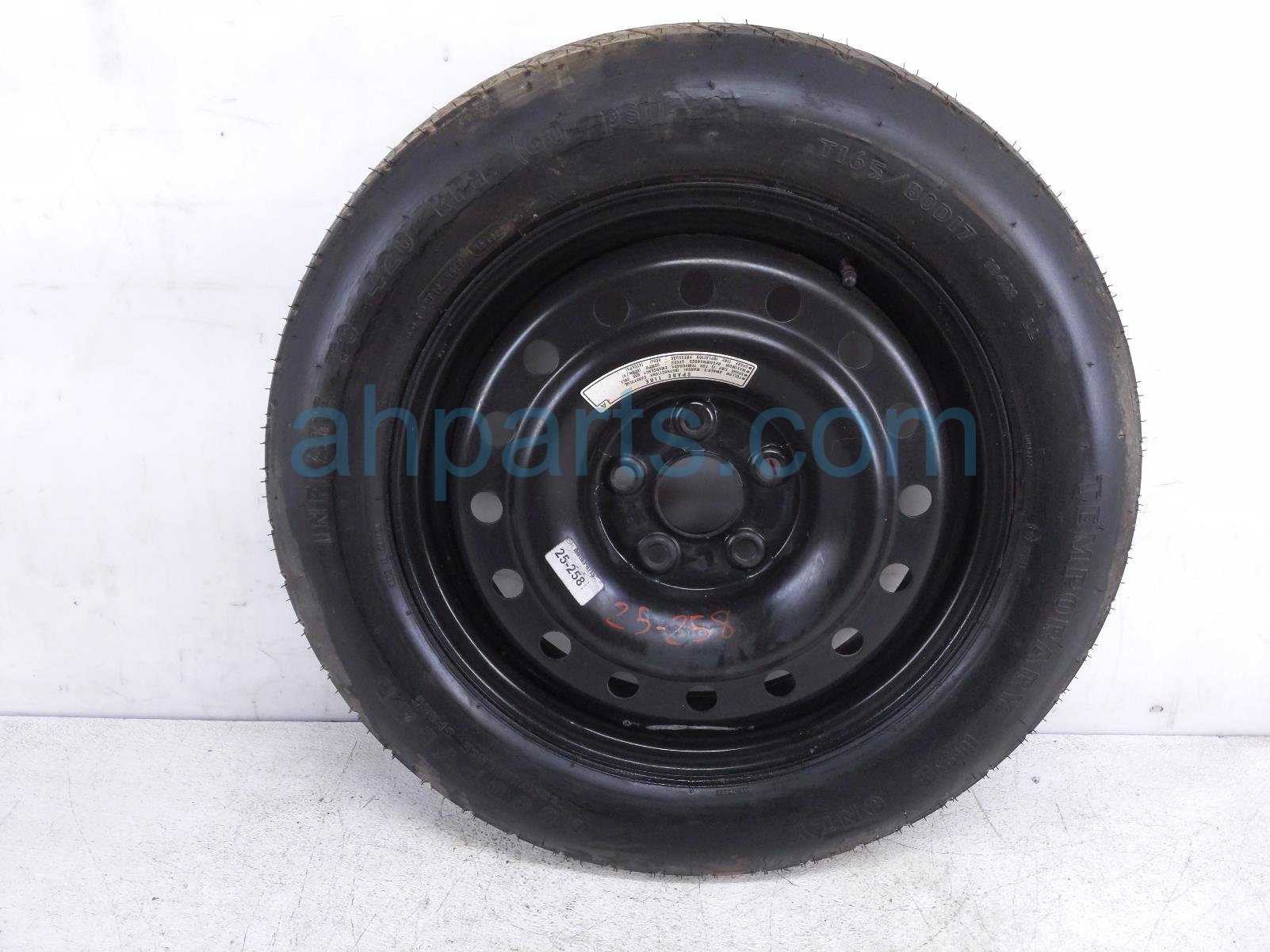 $95 Honda T135/80D17 SPARE DONUT WHL & TIRE $95 Honda T135/80D17 SPARE DONUT WHL & TIRE