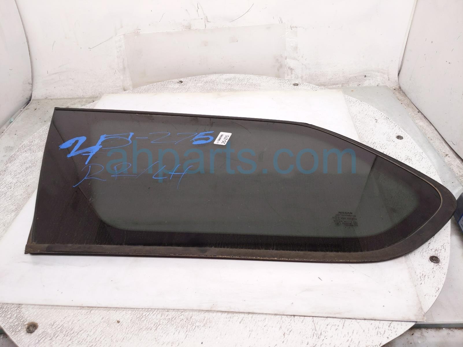 $65 Nissan LH QUARTER WINDOW GLASS $65 Nissan LH QUARTER WINDOW GLASS