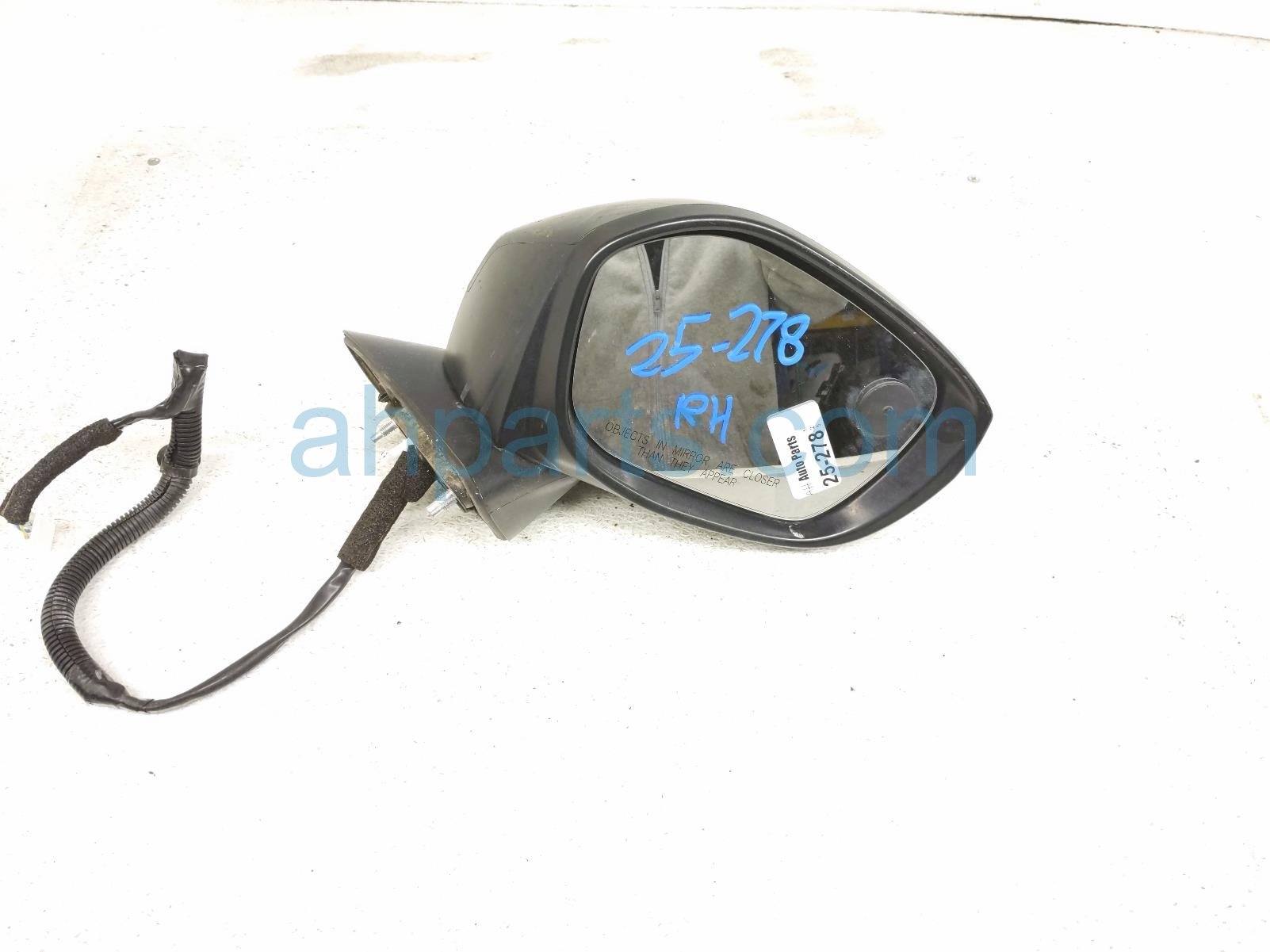Honda RH SIDE VIEW MIRROR - BLACK Honda RH SIDE VIEW MIRROR - BLACK