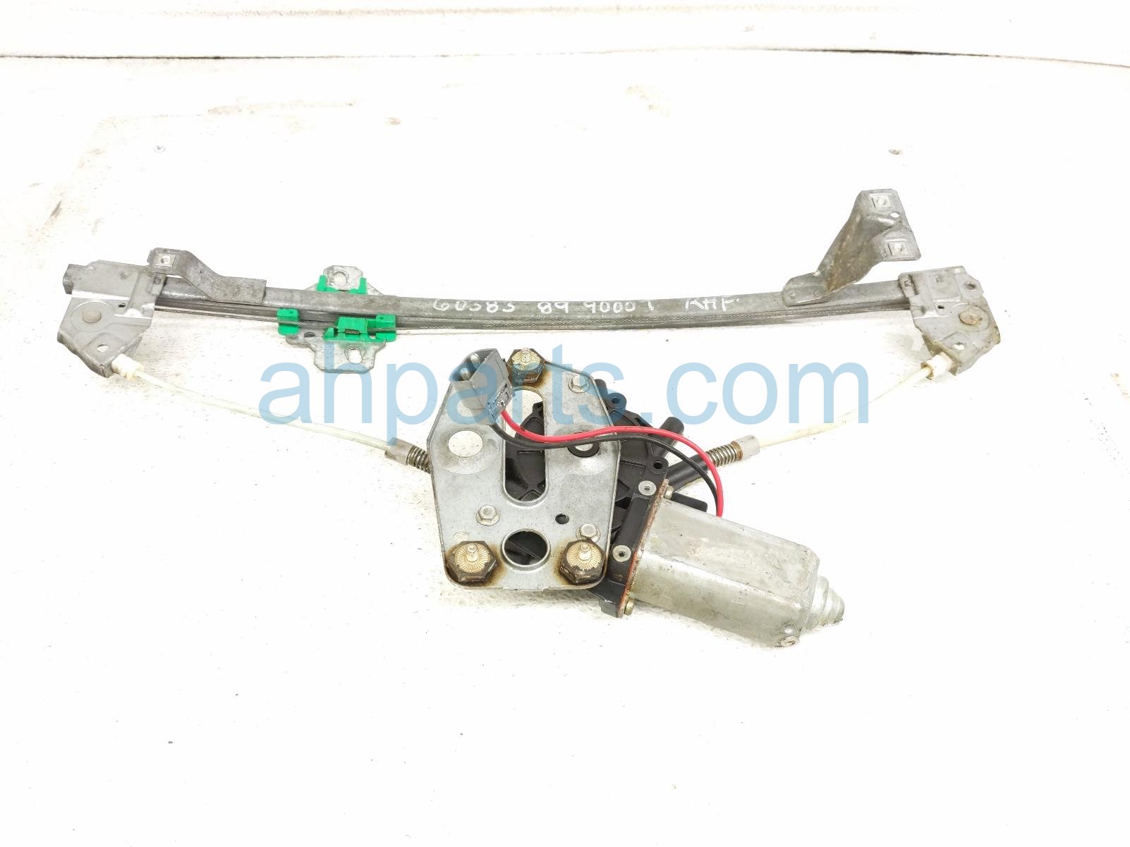 $65 Saab FR/RH WINDOW REGULATOR & MOTOR
