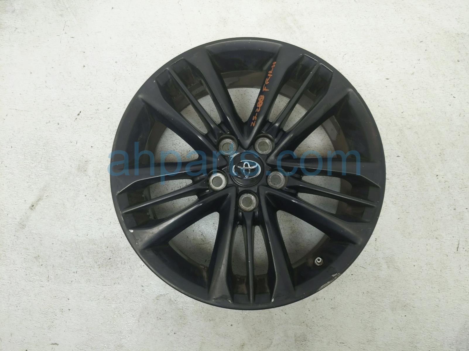 $115 Toyota FR/LH WHEEL / RIM - PAINTED BLACK* $115 Toyota FR/LH WHEEL / RIM - PAINTED BLACK*