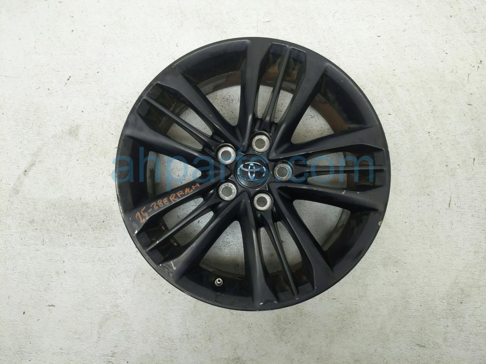 $115 Toyota RR/LH WHEEL / RIM - PAINTED BLACK* $115 Toyota RR/LH WHEEL / RIM - PAINTED BLACK*