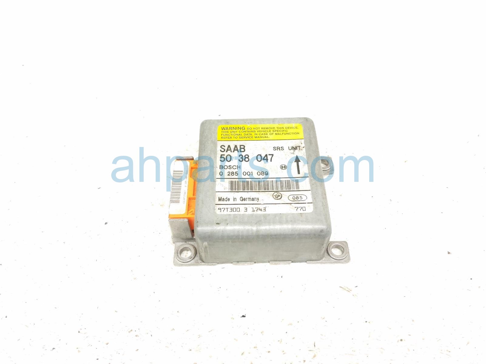 $49 Saab SRS AIRBAG CONTROL MODULE