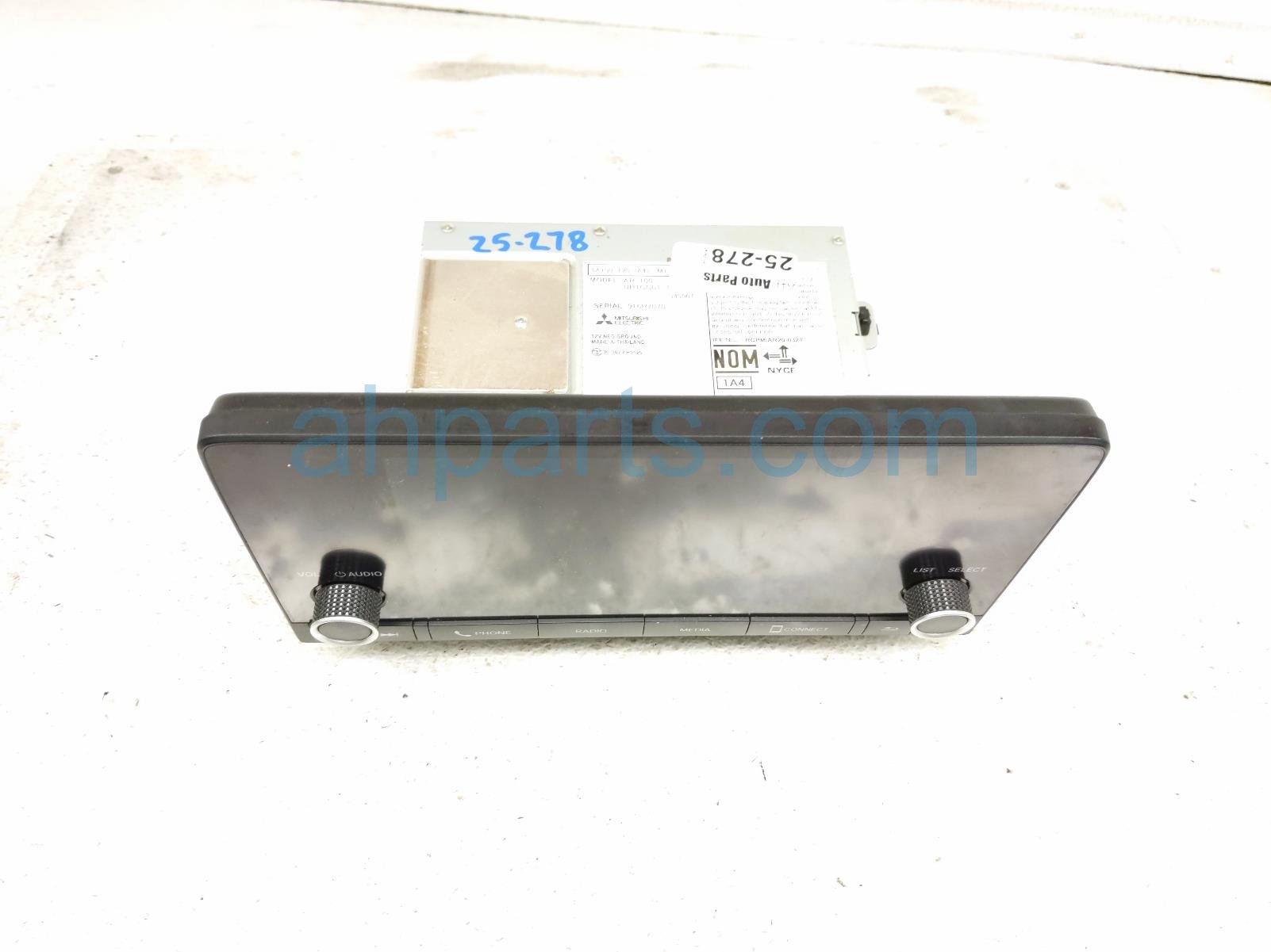 Honda RADIO RECEIVER & DISPLAY SCREEN Honda RADIO RECEIVER & DISPLAY SCREEN