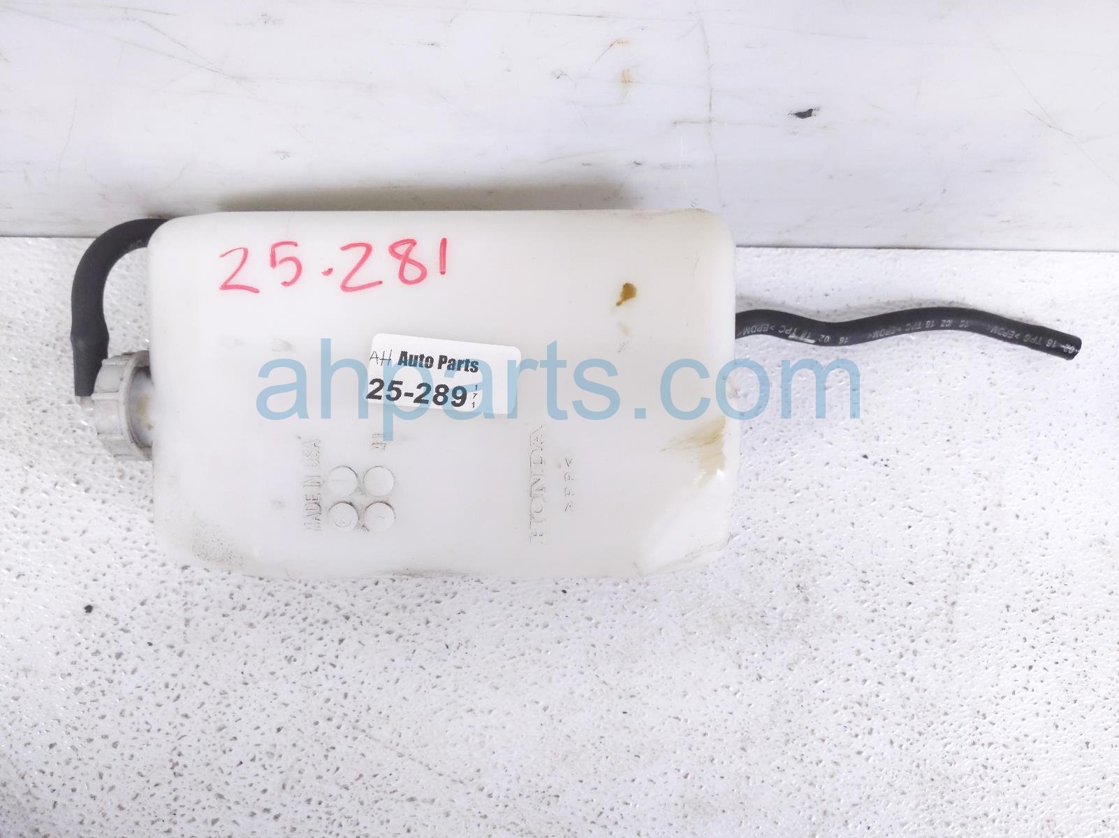 Acura COOLANT OVERFLOW RESERVOIR TANK