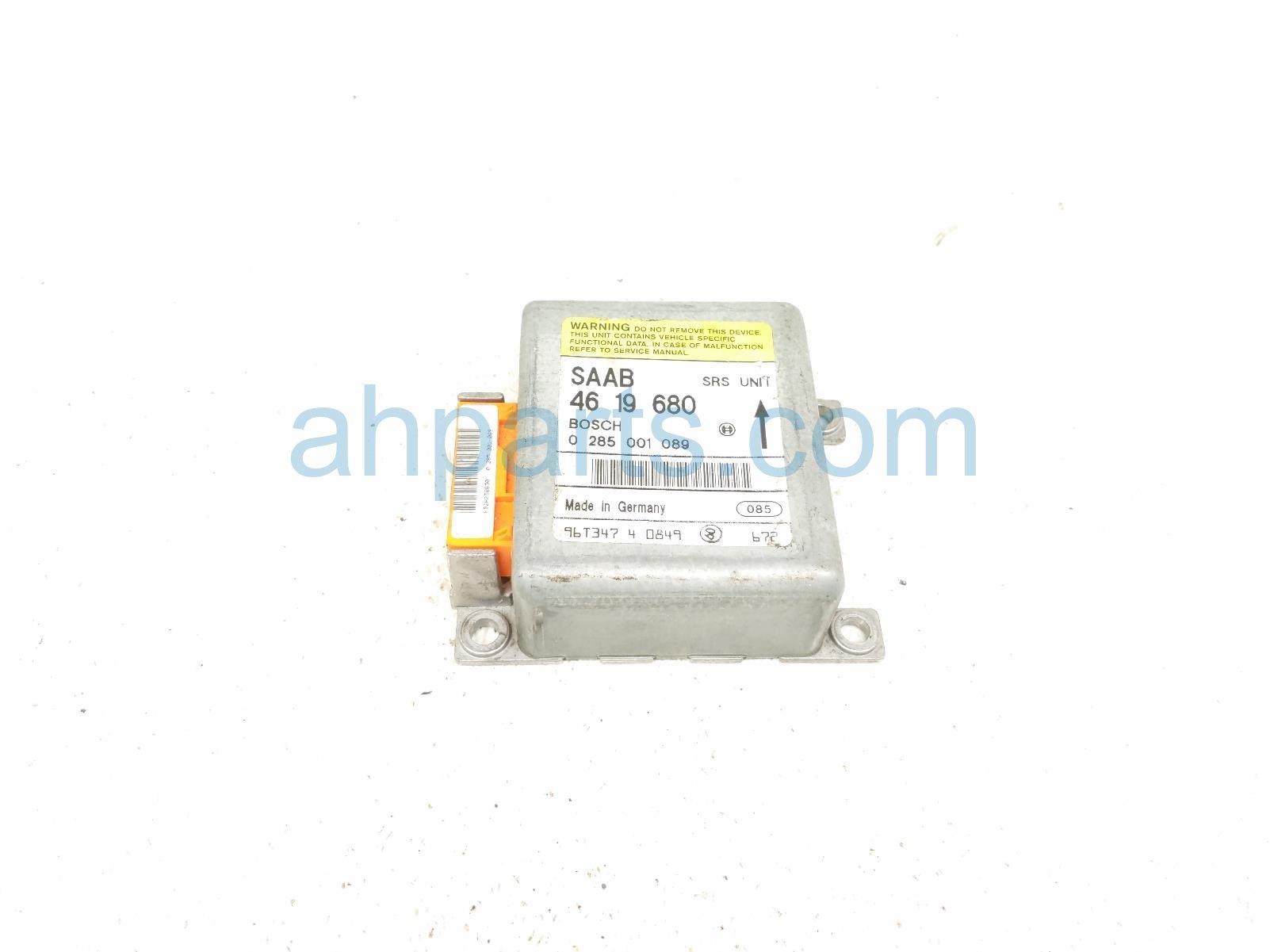 1997 Saab 900 Srs Airbag Control Module 4619680 Replacement 1997 Saab 900 Srs Airbag Control Module 4619680 Replacement thumbnail