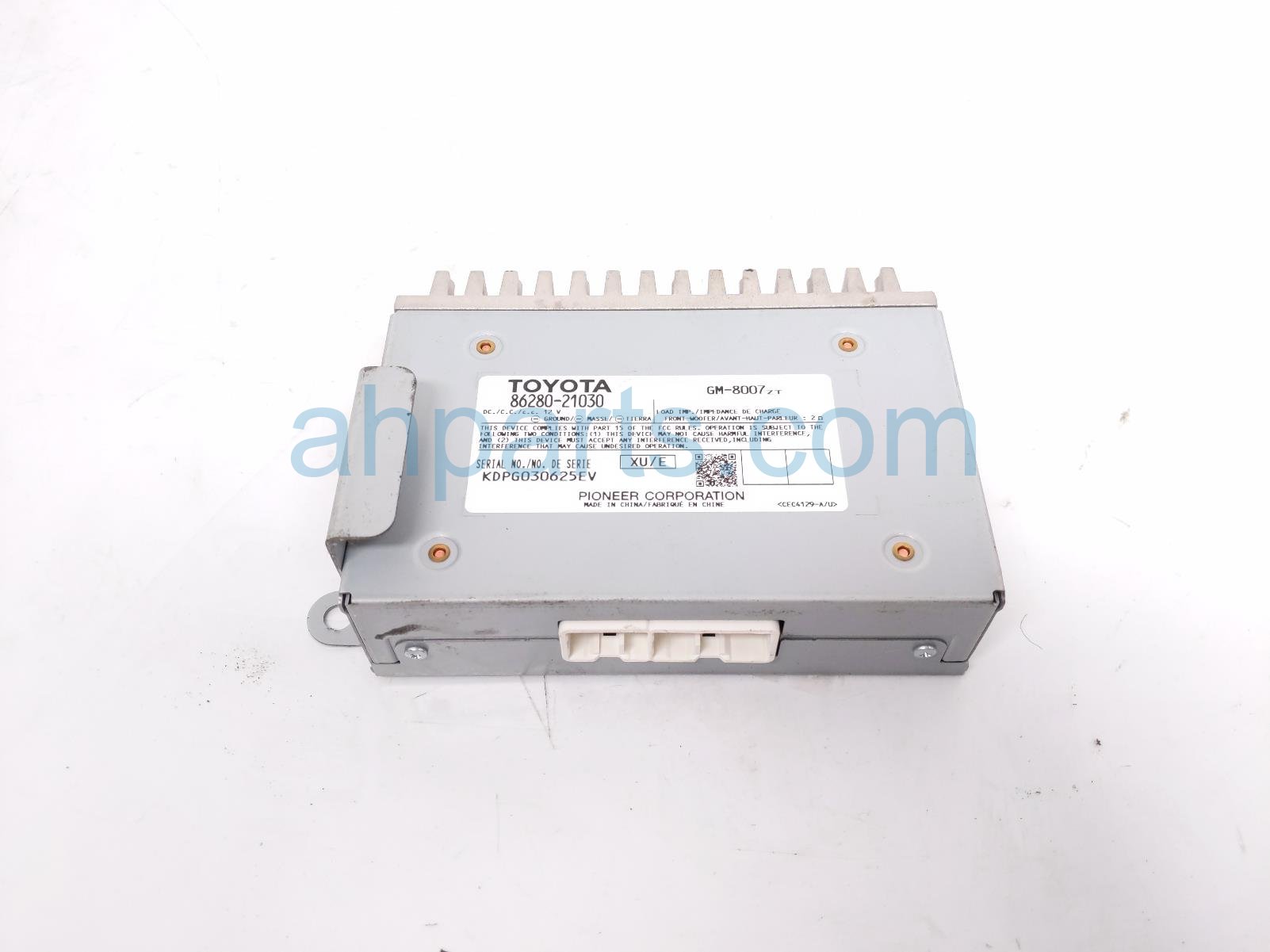 Scion AUDIO AMPLIFIER FRONT LEFT Scion AUDIO AMPLIFIER FRONT LEFT