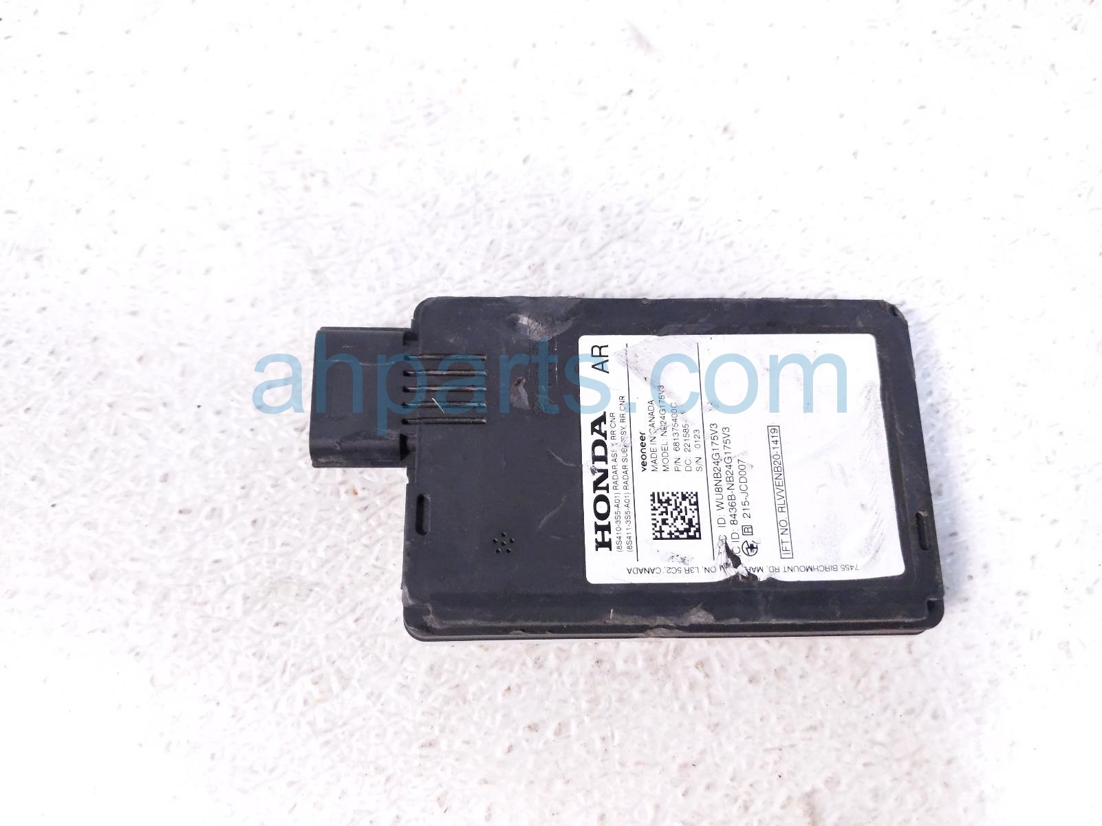 $149 Acura RR/RH BLIND SPOT RADAR UNIT $149 Acura RR/RH BLIND SPOT RADAR UNIT