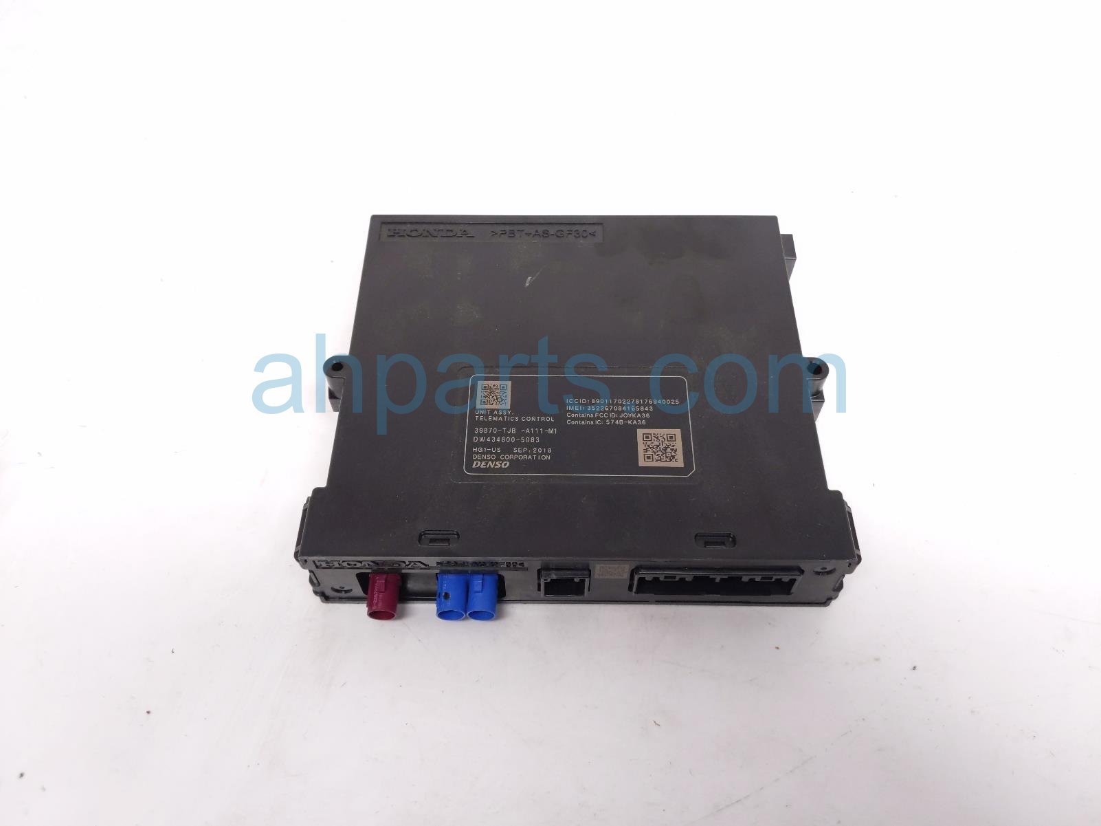 Acura TELEMATICS CONTROL MODULE UNIT Acura TELEMATICS CONTROL MODULE UNIT