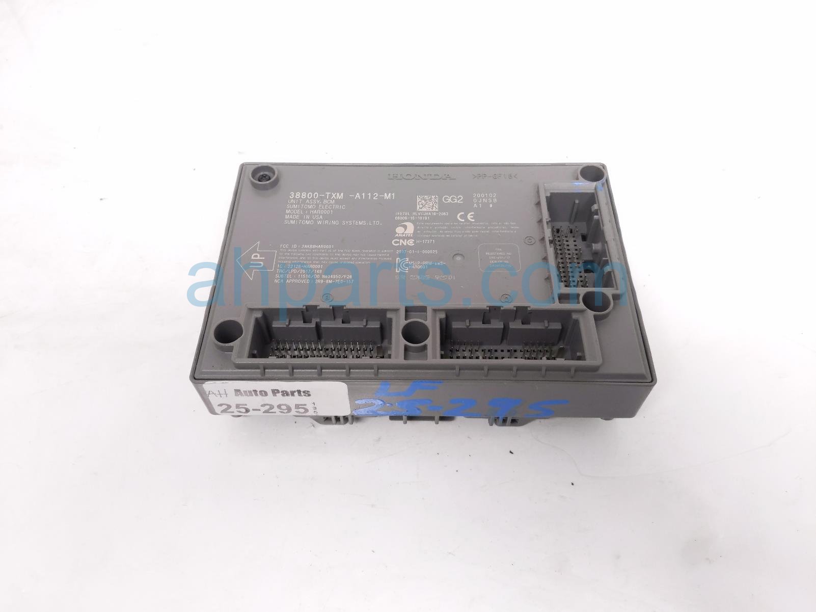 Honda BODY CONTROL MODULE UNIT - TOURING Honda BODY CONTROL MODULE UNIT - TOURING