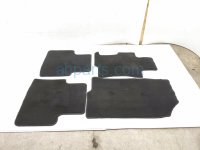 Honda SET OF 4 FLOOR MATS - BLACK CLOTH Honda SET OF 4 FLOOR MATS - BLACK CLOTH