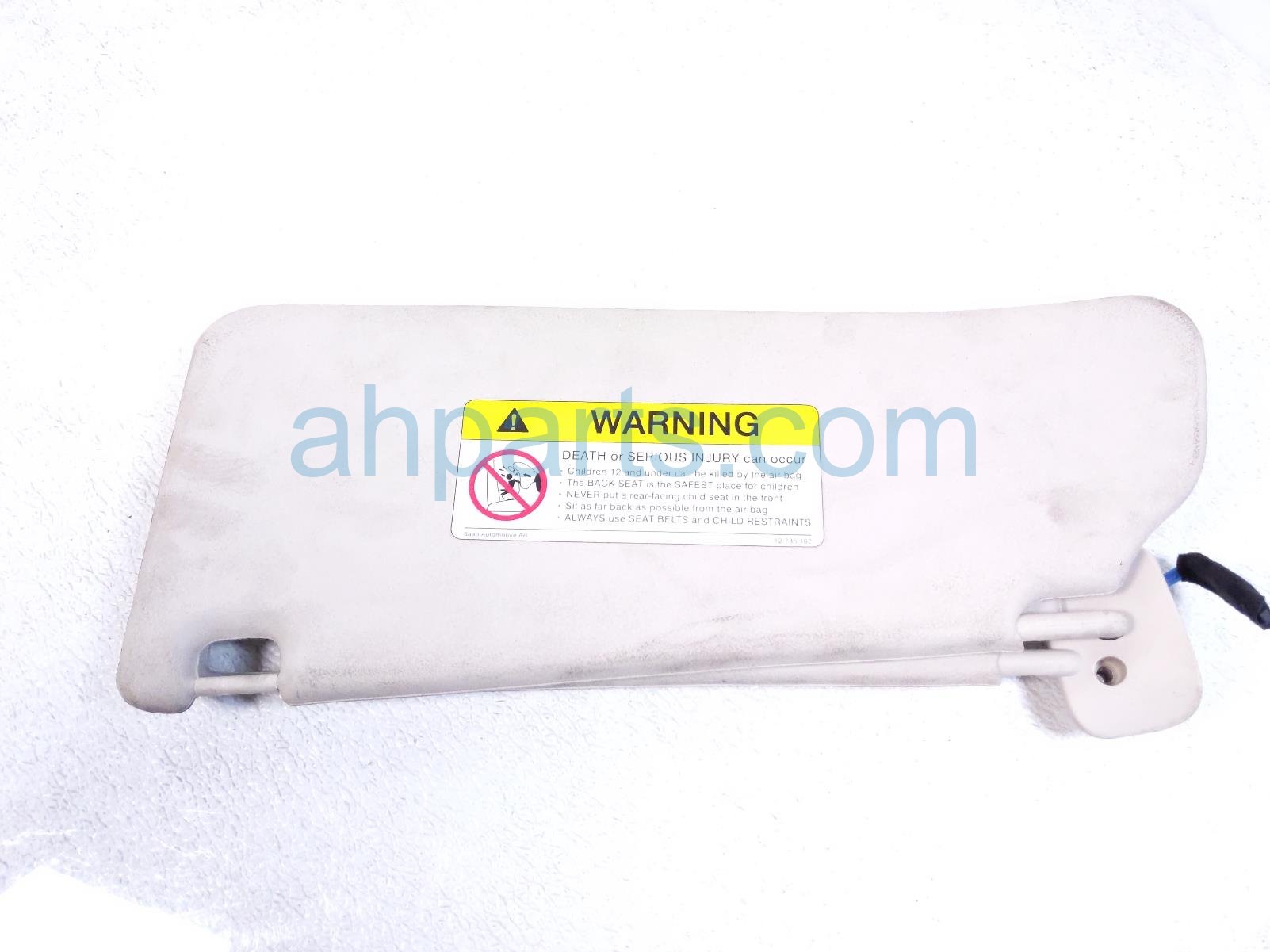 $39 Saab RH DOUBLE SUN VISOR W/MIRROR - GRAY