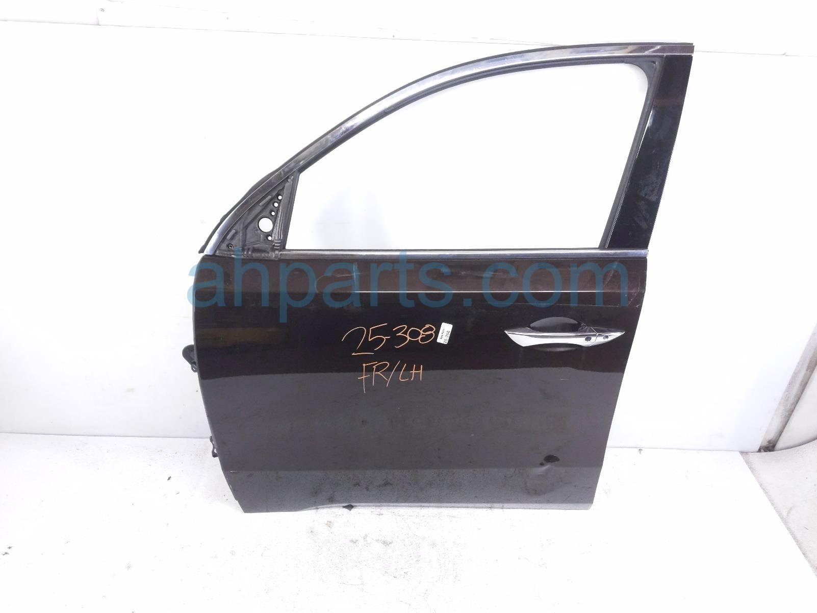 Acura FR/LH DOOR - BLACK - NO MIRROR/TRIM