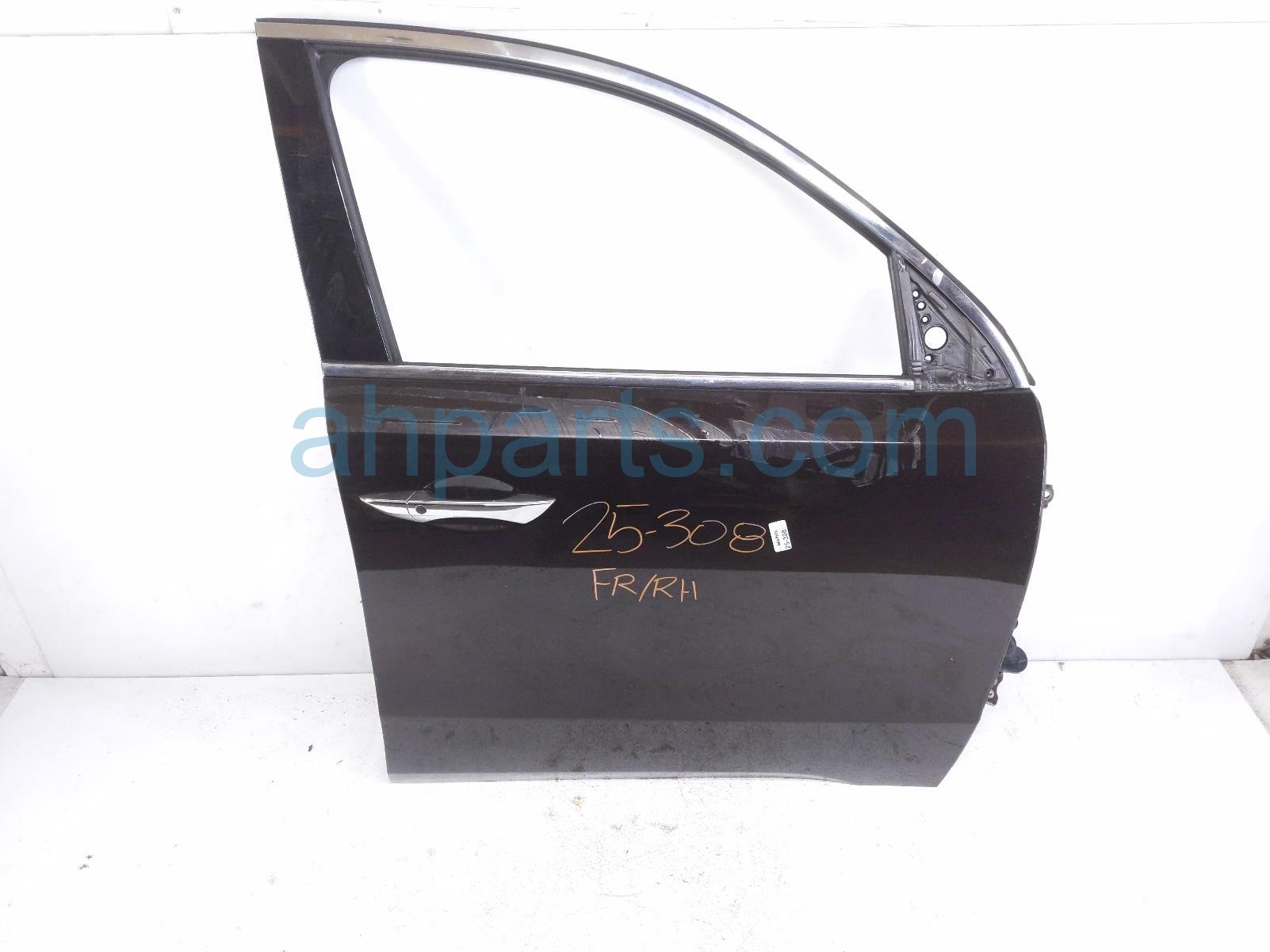 Acura FR/RH DOOR - BLACK - NO MIRROR/TRIM