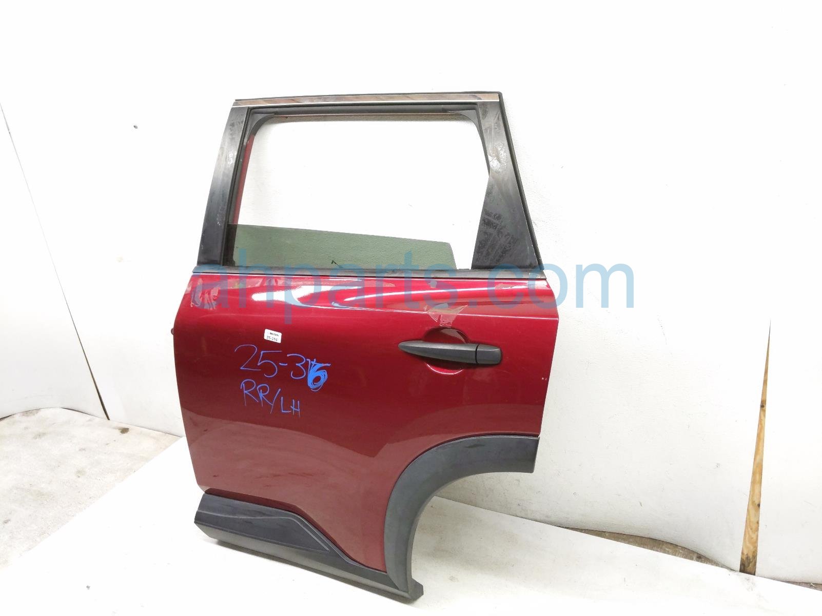 2021 Nissan Rogue Rear Driver Door Red No Inside Trim 82101 6RR0B Replacement 2021 Nissan Rogue Rear Driver Door Red No Inside Trim 82101 6RR0B Replacement thumbnail