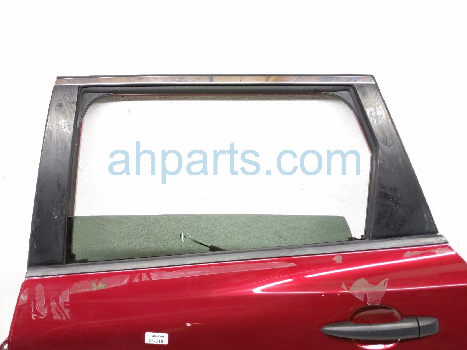 2021 Nissan Rogue Rear Driver Door Red No Inside Trim 82101 6RR0B Replacement 2021 Nissan Rogue Rear Driver Door Red No Inside Trim 82101 6RR0B Replacement thumbnail