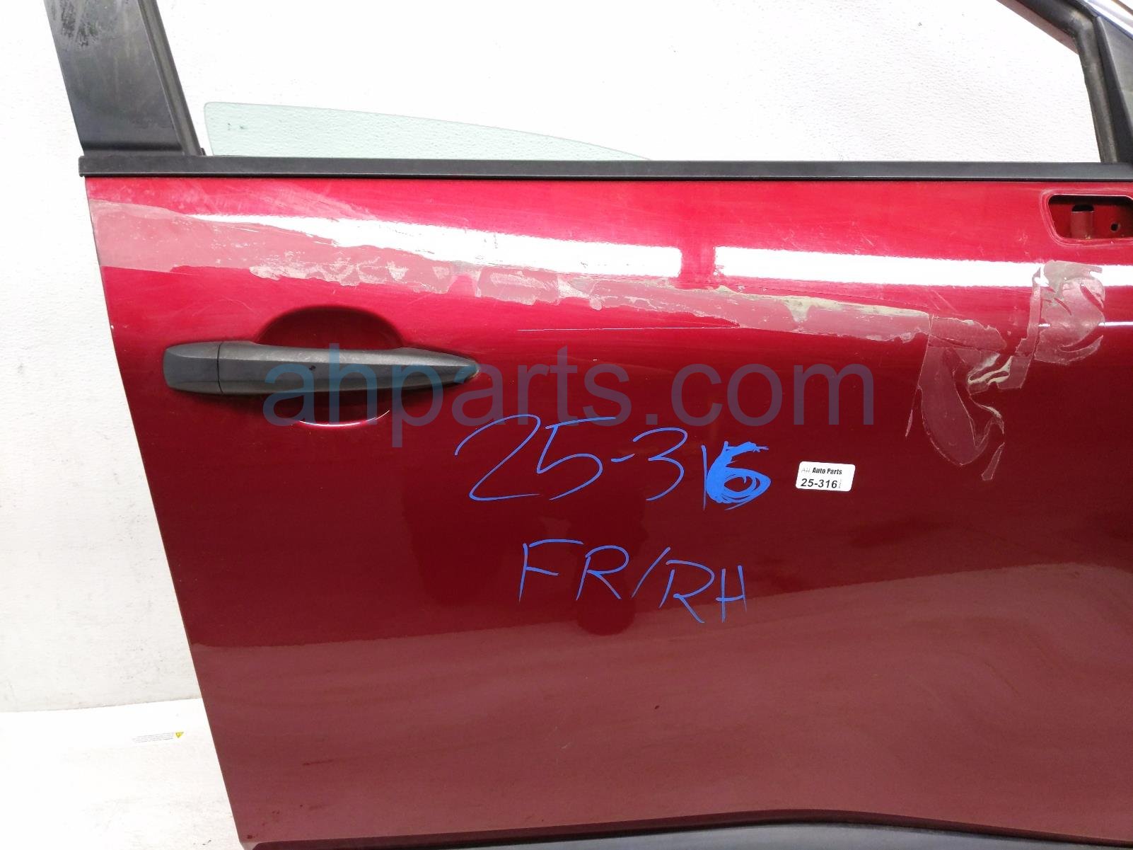 2021 Nissan Rogue Front Passenger Door Red No Mirror/trim 80100 6RR0A Replacement 2021 Nissan Rogue Front Passenger Door Red No Mirror/trim 80100 6RR0A Replacement thumbnail