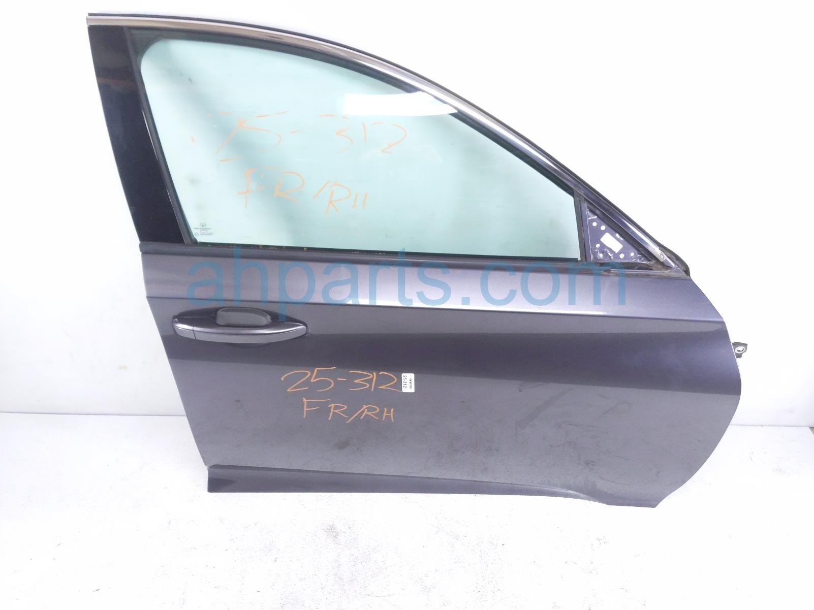 Honda FR/RH DOOR - GREY - NO MIRROR/TRIM