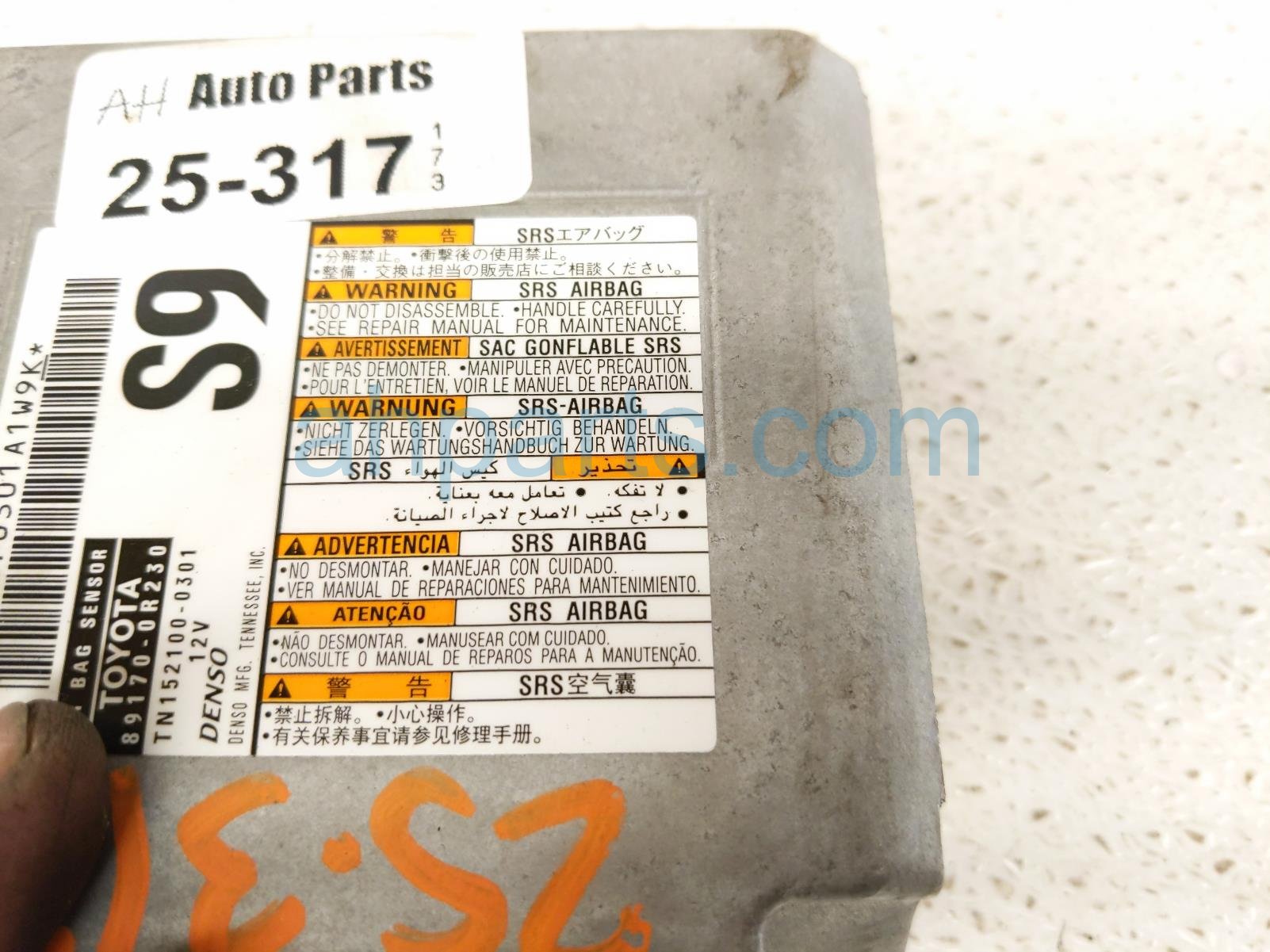 2019 Toyota Rav 4 Srs Airbag Computer 0 Blown Ab 89170 0R230 Replacement 2019 Toyota Rav 4 Srs Airbag Computer 0 Blown Ab 89170 0R230 Replacement thumbnail