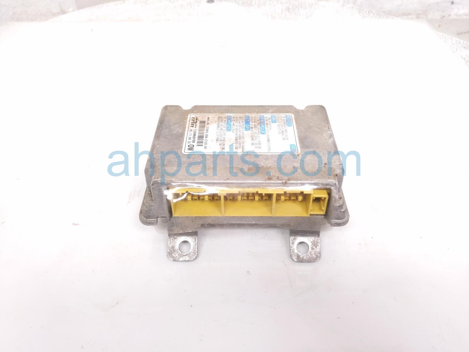 Honda SRS AIRBAG COMPUTER - 0 BLOWN AB Honda SRS AIRBAG COMPUTER - 0 BLOWN AB