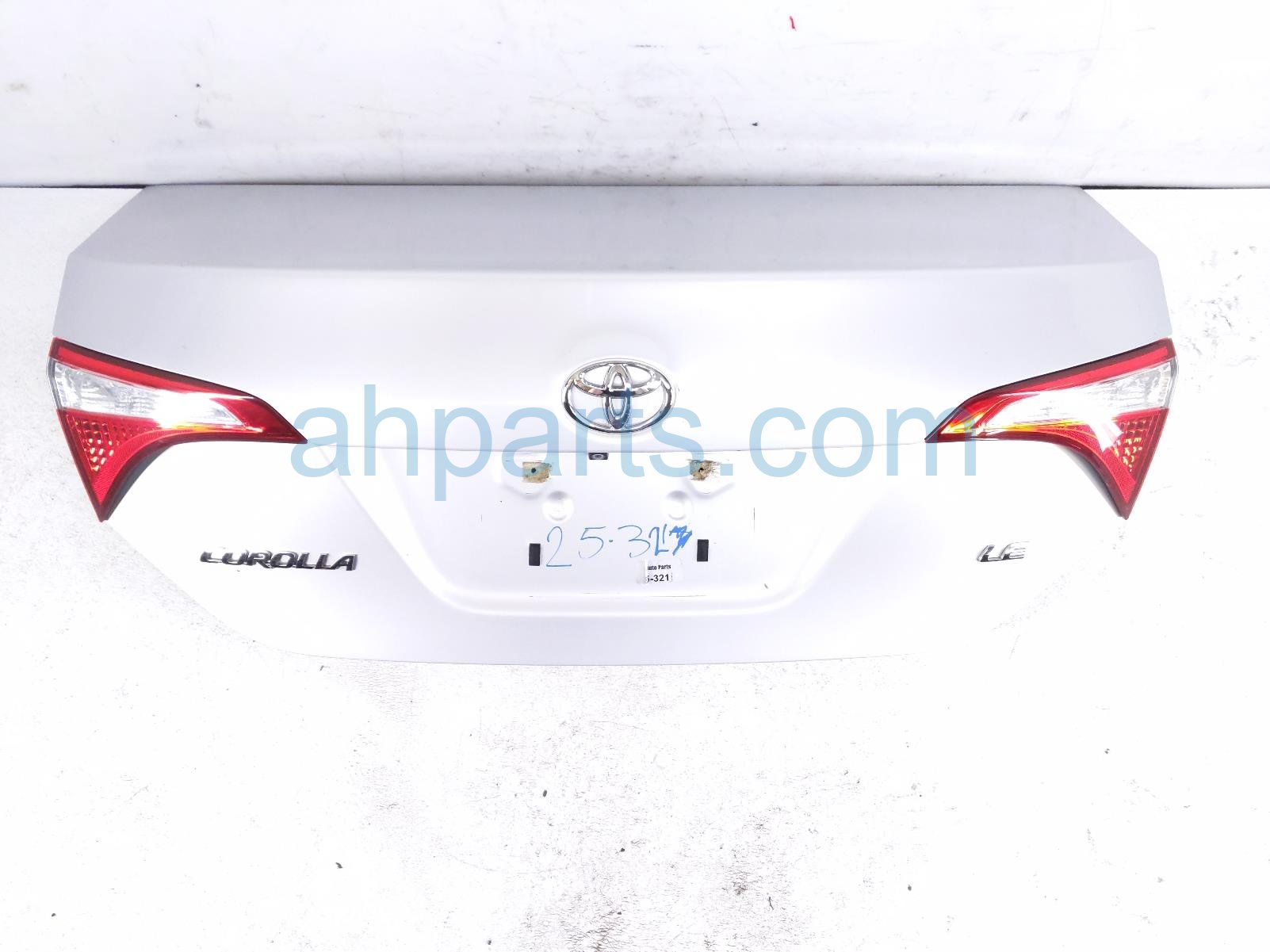 $349 Toyota TRUNK / DECKLID - SILVER