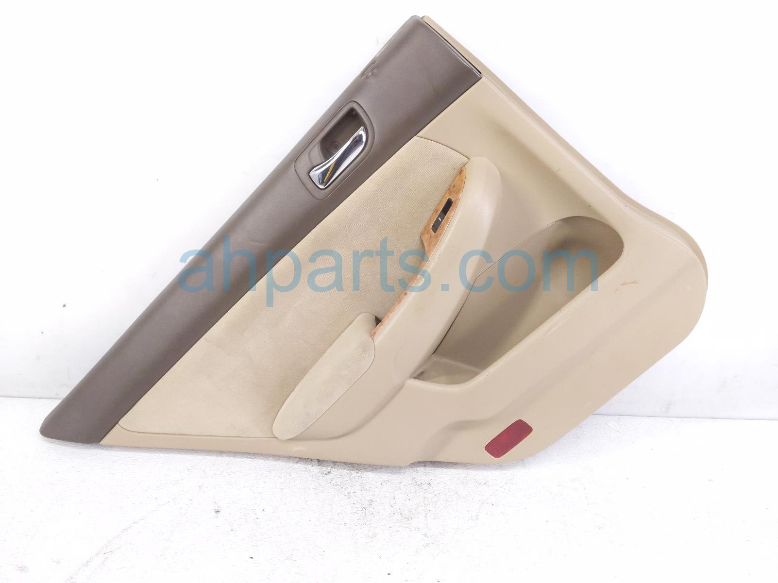 Rear driver INSIDE DOOR TRIM PANEL - TAN