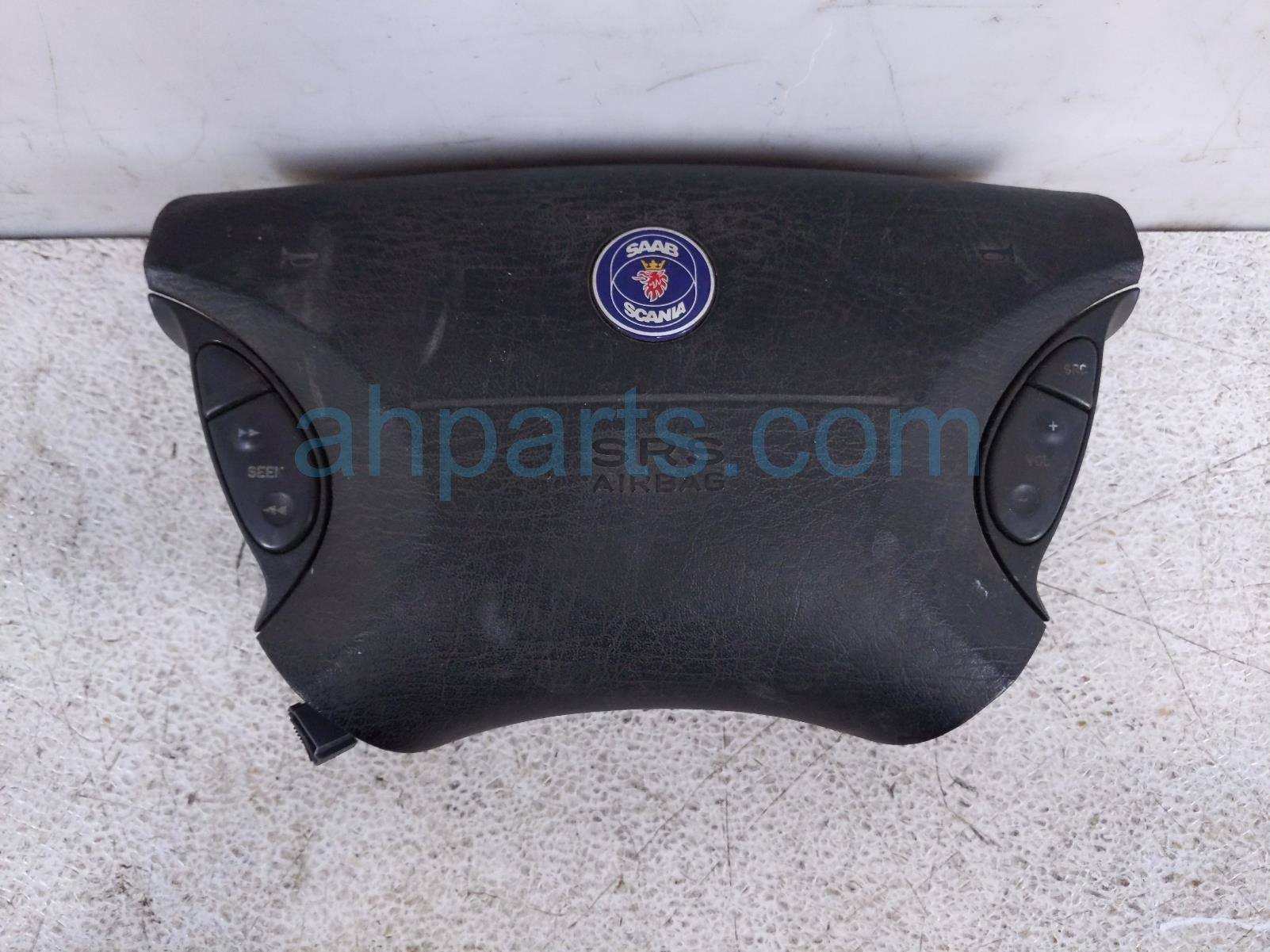 Saab DRIVER WHEEL AIRBAG - BLACK *