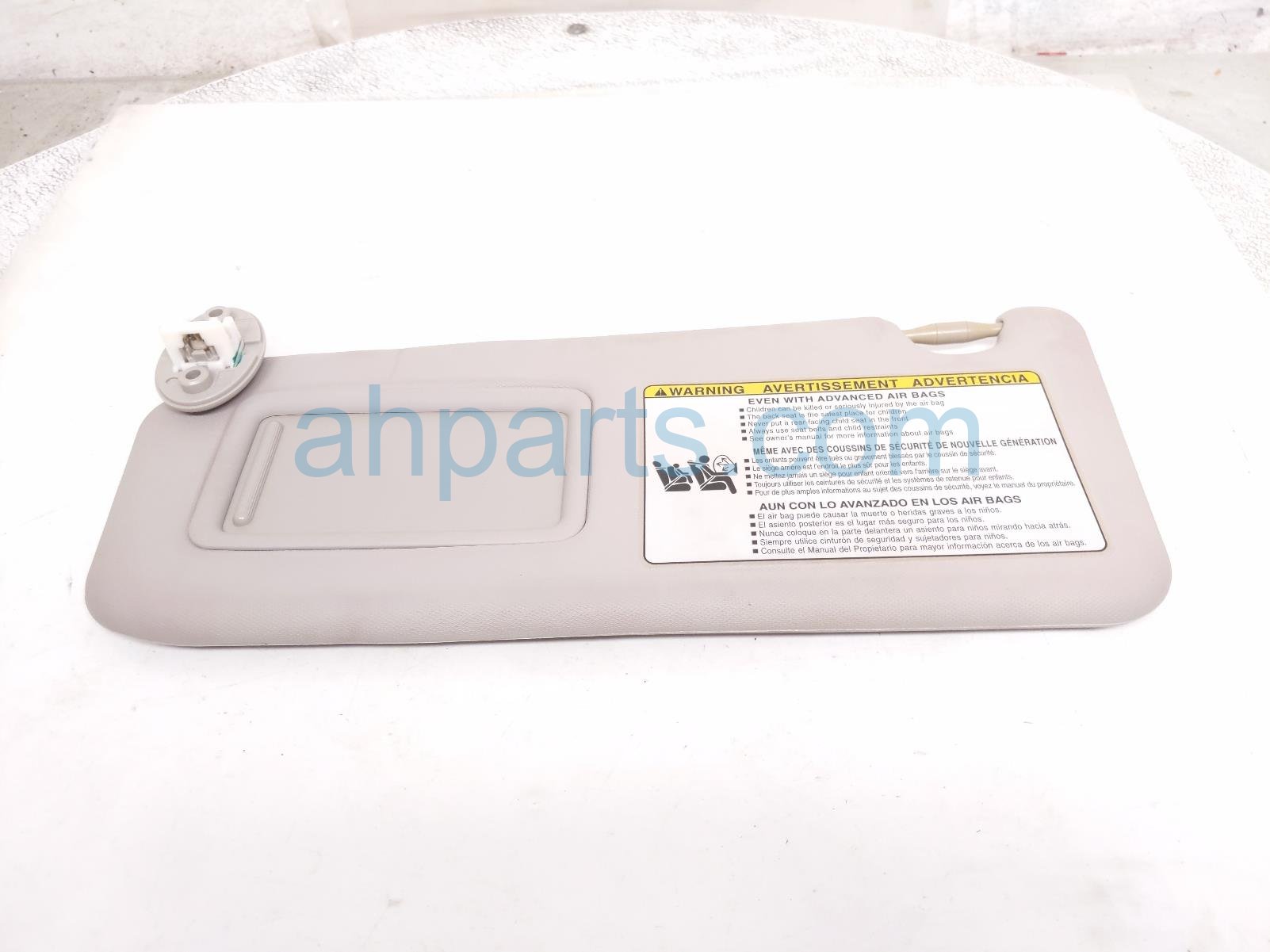 $65 Toyota DRIVER SIDE SUN VISOR - GREY