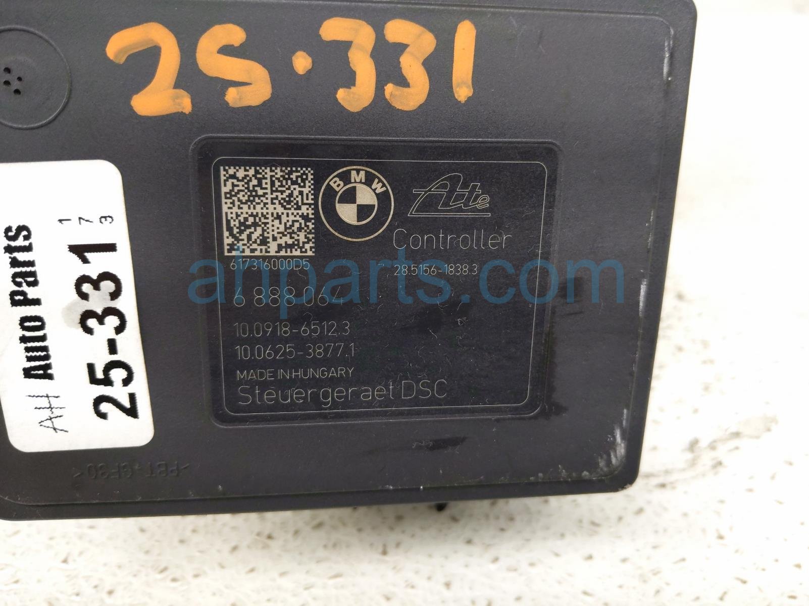 2017 BMW Minicooper Countryman (anti Lock Brake) Abs/vsa Pump Modulator 34 51 6 799 814 Replacement 2017 BMW Minicooper Countryman (anti Lock Brake) Abs/vsa Pump Modulator 34 51 6 799 814 Replacement thumbnail